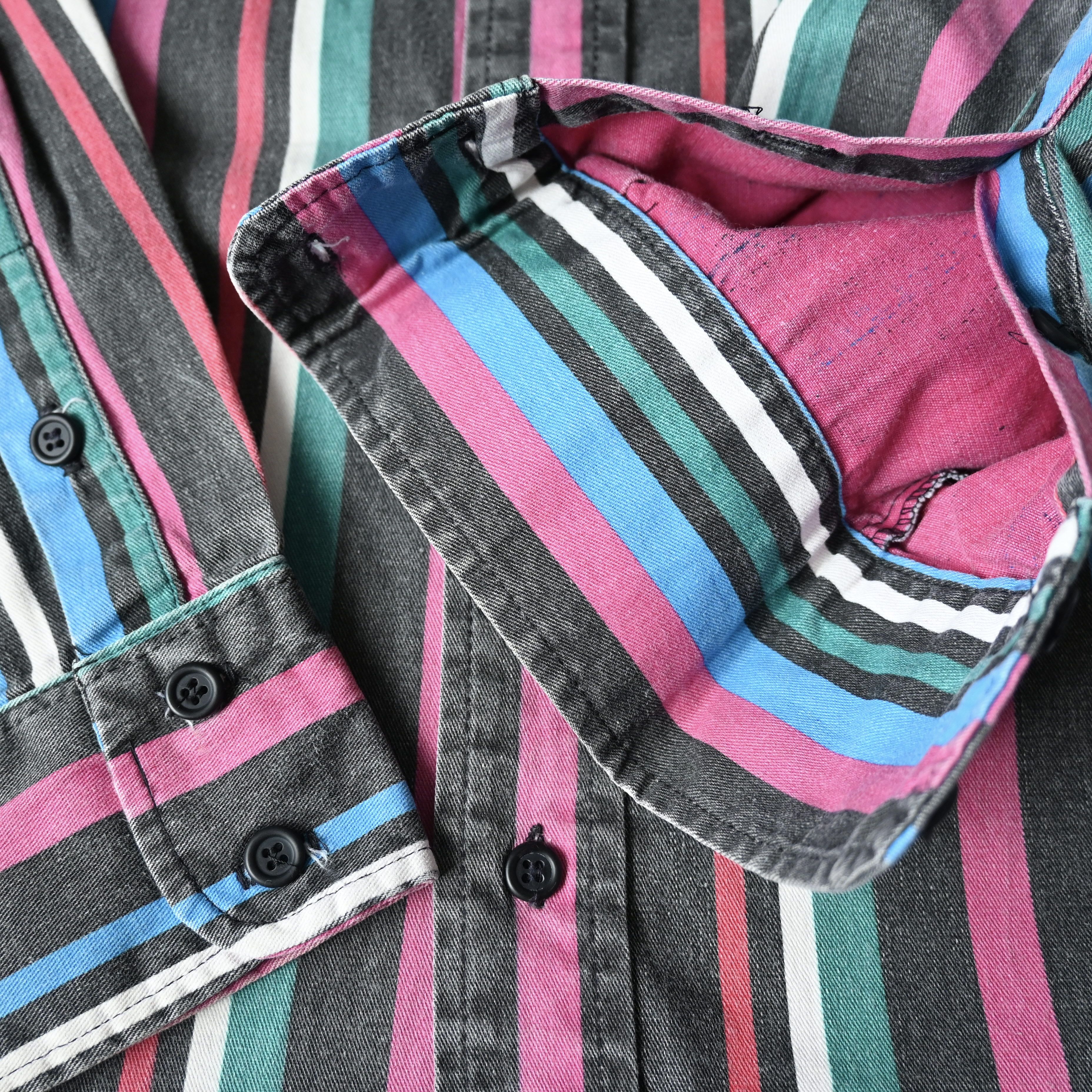 Vintage Custom collar, VTG Wrangler Brushpopper cape shirt 17.5-35 Size US XL / EU 56 / 4 - 8 Thumbnail