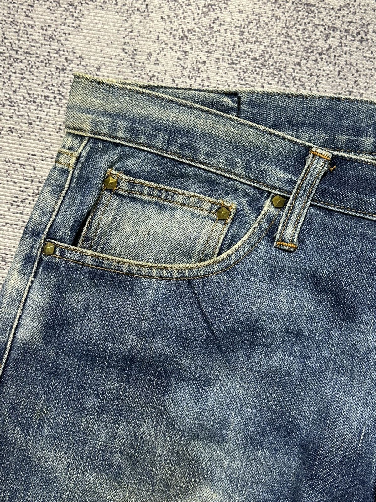 Kansai Yamamoto Kansai Yamamoto Baggy Washed Jeans Size US 32 / EU 48 - 7 Thumbnail