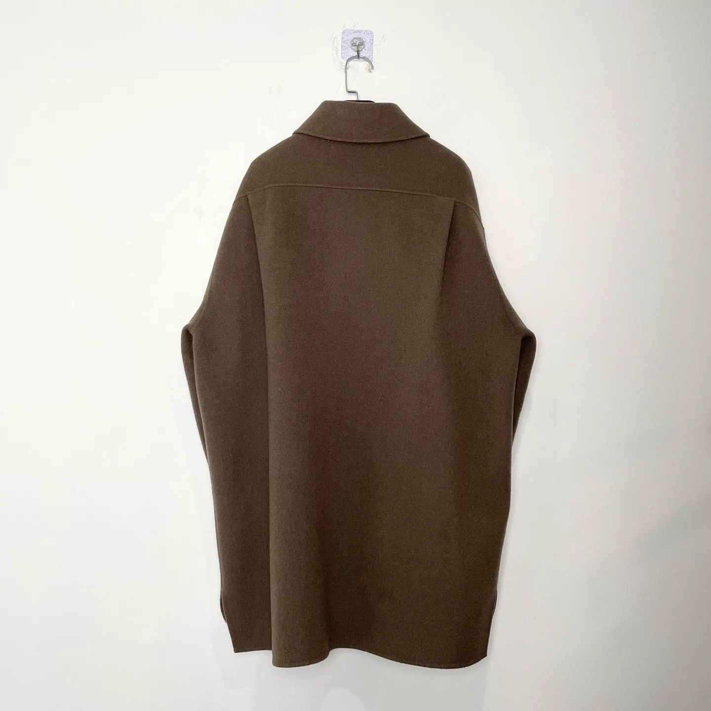 Acne Studios Acne Studios SS24 Chest Pocket Overshirt Dark Brown 46 Size US S / EU 44-46 / 1 - 2 Thumbnail