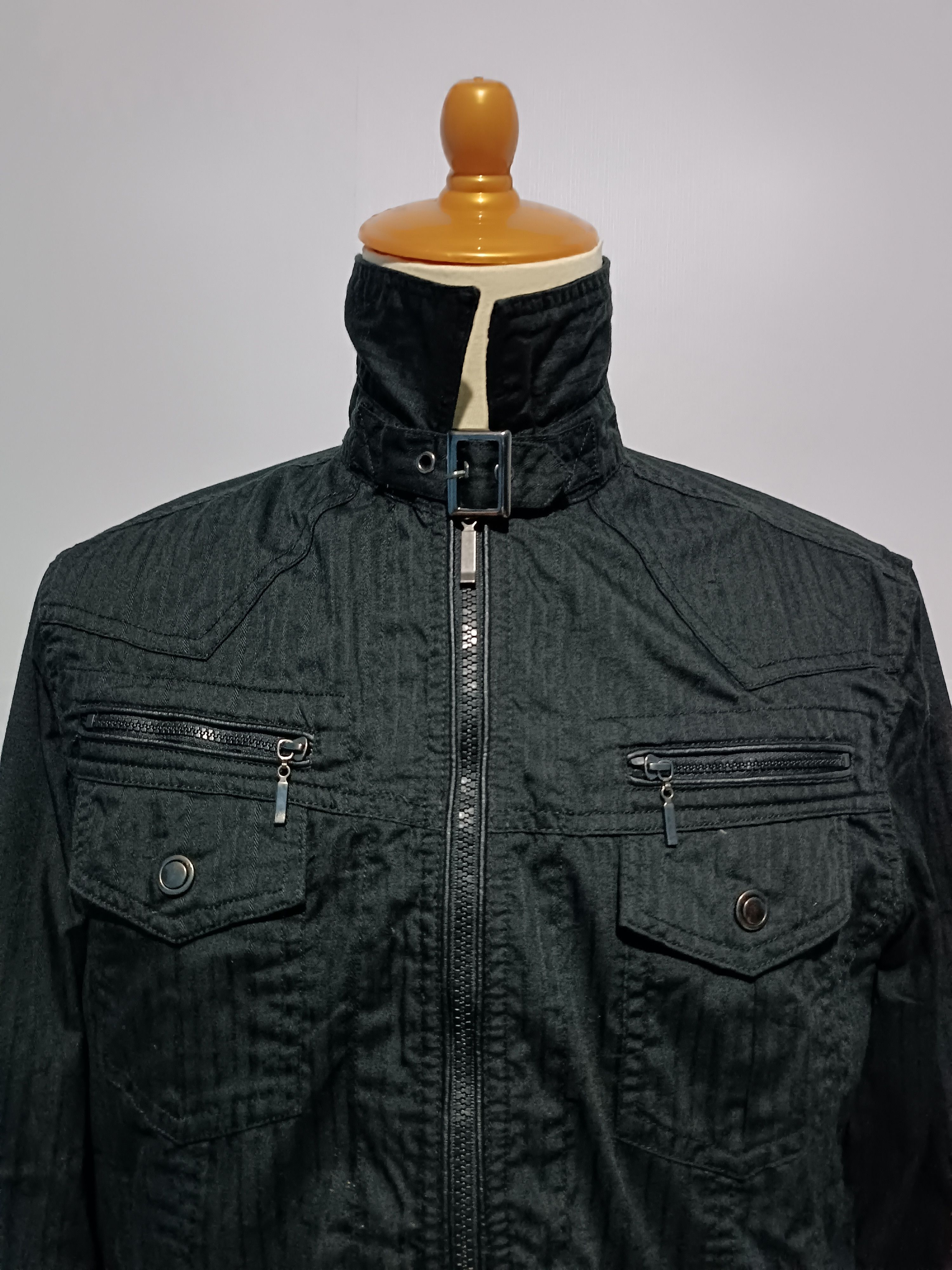 Japanese Brand Urban Collection Zip Up Shirt With Belt Layer Size US M / EU 48-50 / 2 - 3 Thumbnail