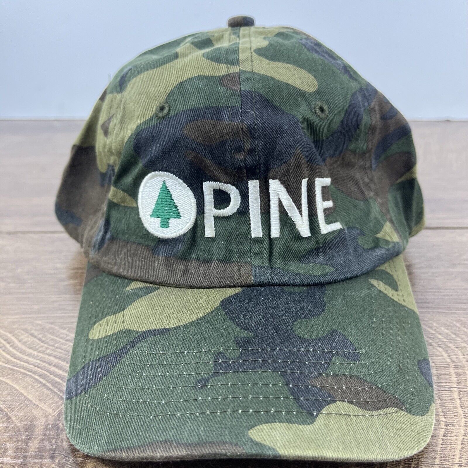 Other Pine Camo Hat Pinetree Camo Green Hat Adjustable Hat Camo Ad Size ONE SIZE - 4 Thumbnail