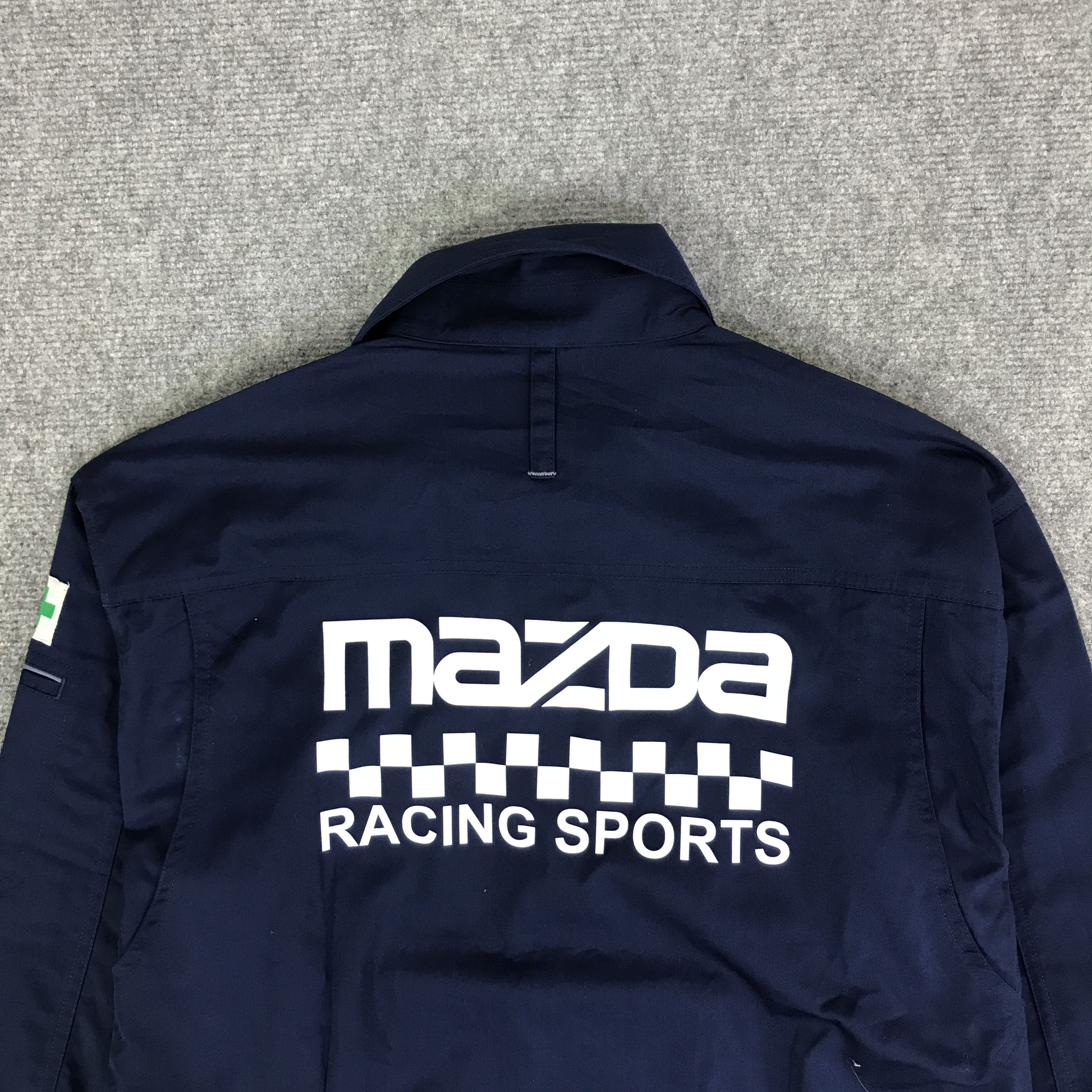 Japanese Brand MAZDA RACING SPORTS JAPAN CUSTOM WORK JACKET K107B5 Size US L / EU 52-54 / 3 - 4 Thumbnail