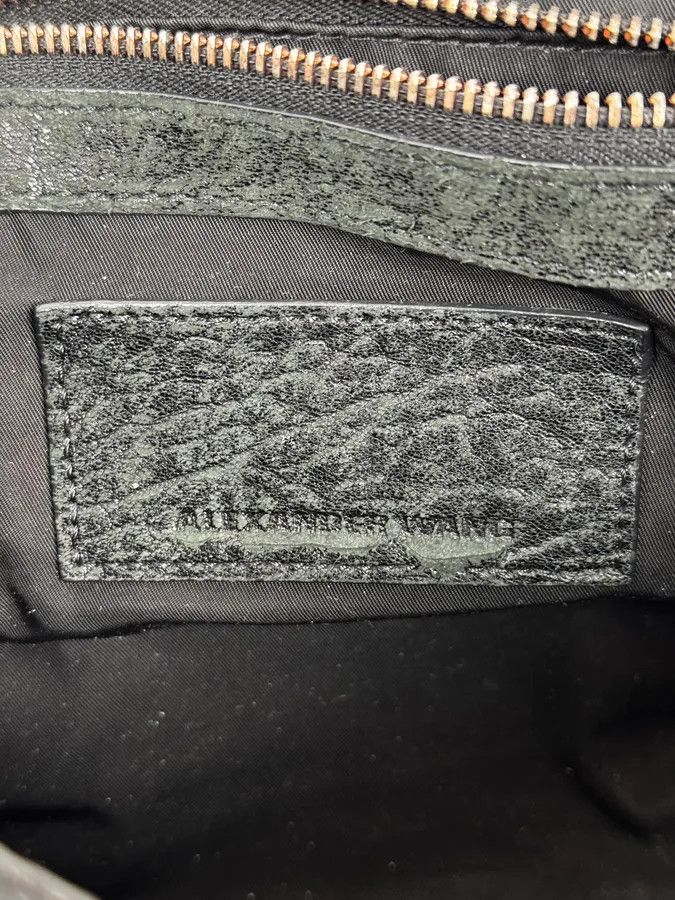 Alexander Wang Alexander Wang Black Studded Grained Leather Shoulder Bag Size ONE SIZE - 10 Thumbnail