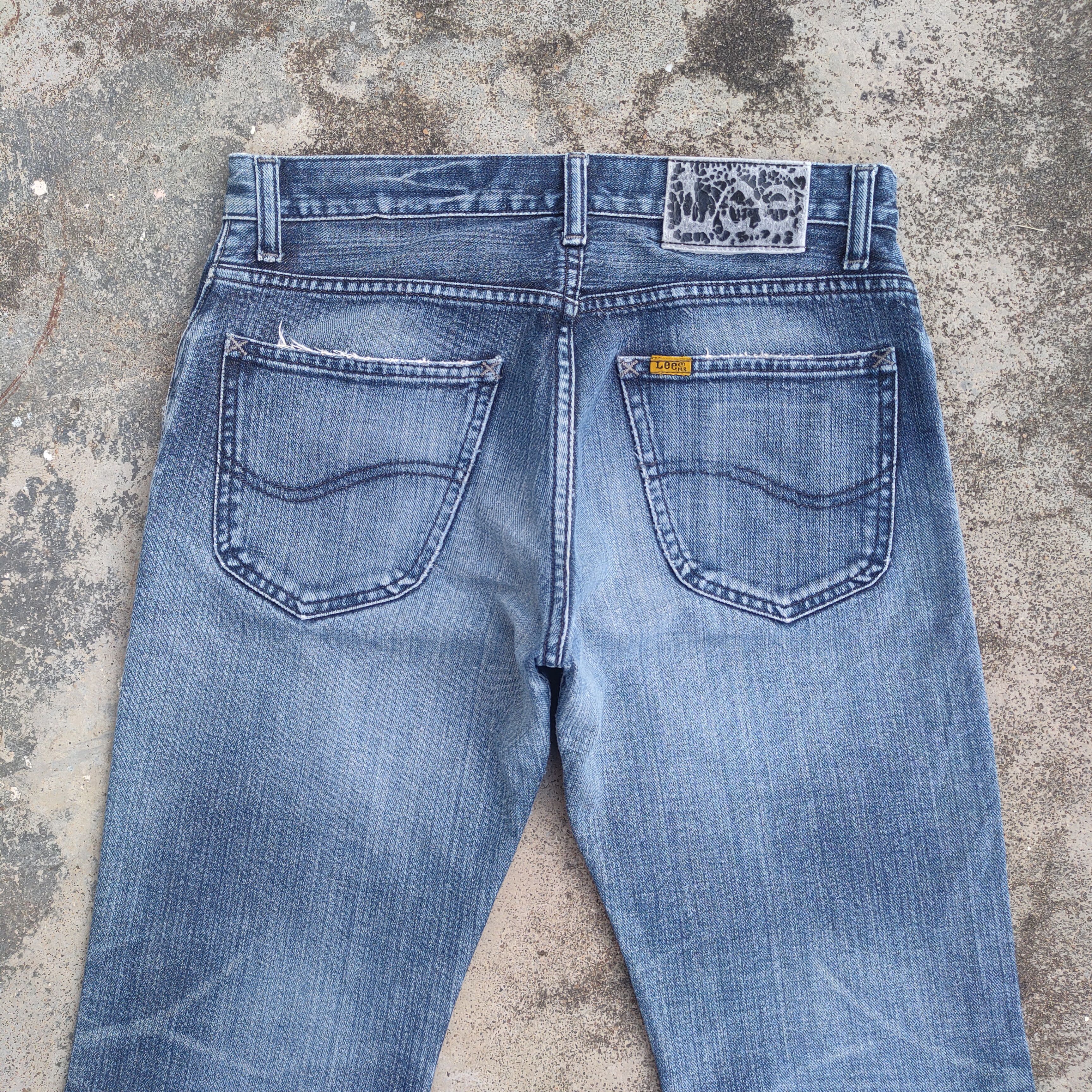 Lee VINTAGE LEE FLARE FADED JEANS DENIM PANTS Size US 31 - 8 Thumbnail
