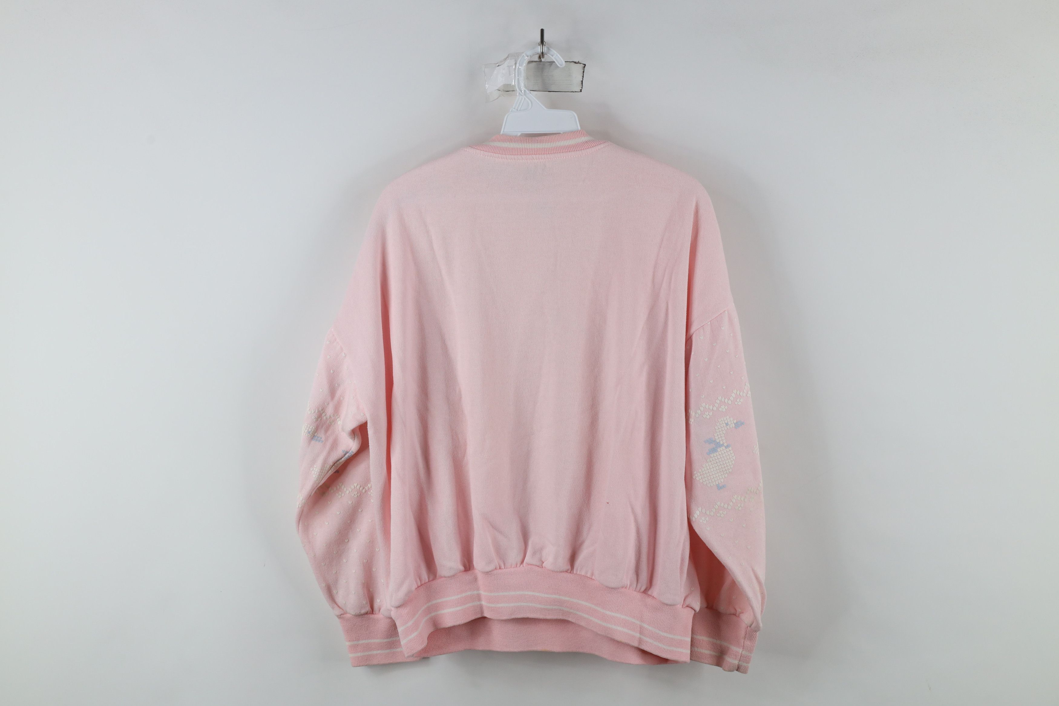 Vintage Vintage 90s Streetwear Fairy Kawaii Duck Heart Sweatshirt Size S / US 4 / IT 40 - 13 Thumbnail