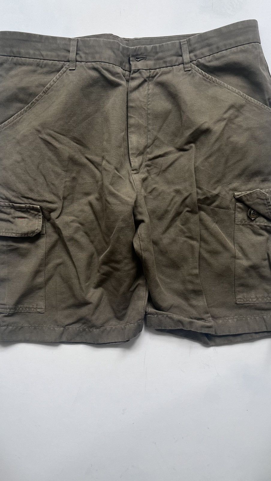 Loro Piana Loro Piana Mens khaki Shorts Size US 44 / EU 60 - 2 Thumbnail