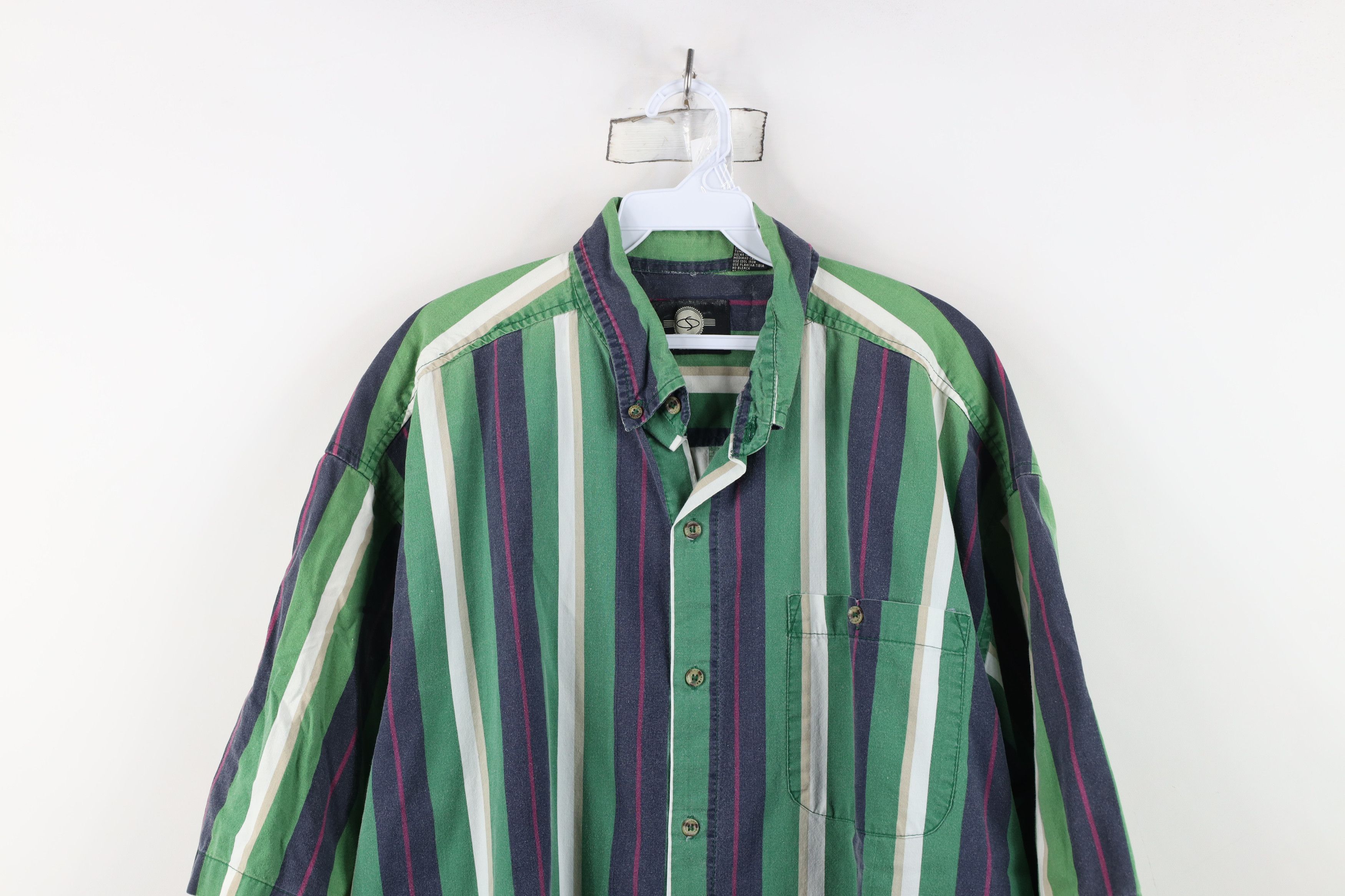 Vintage Vintage 90s Streetwear Western Brushpopper Button Shirt Size US XL / EU 56 / 4 - 2 Thumbnail