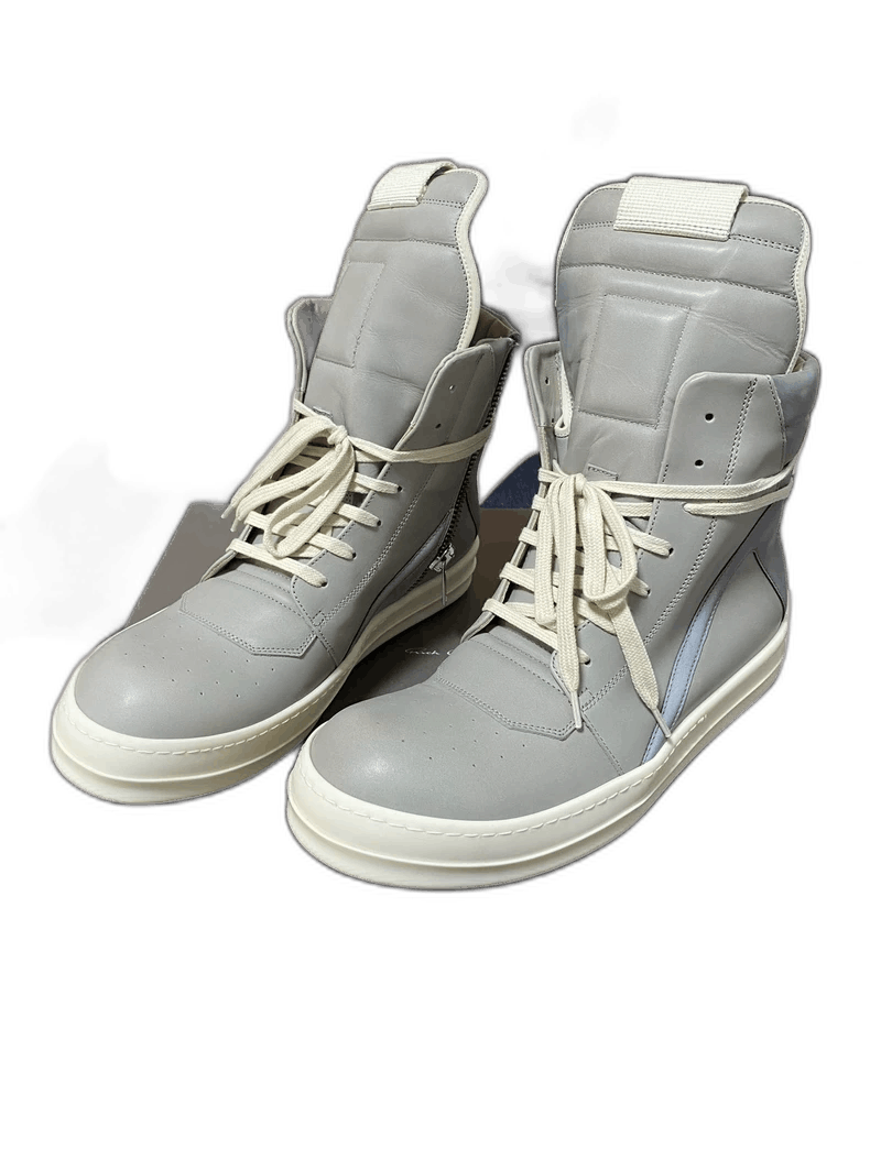 Rick Owens Rick Owens Gray High-Top Sneakers Size 42-yf Size US 9 / EU 42 - 1 Thumbnail