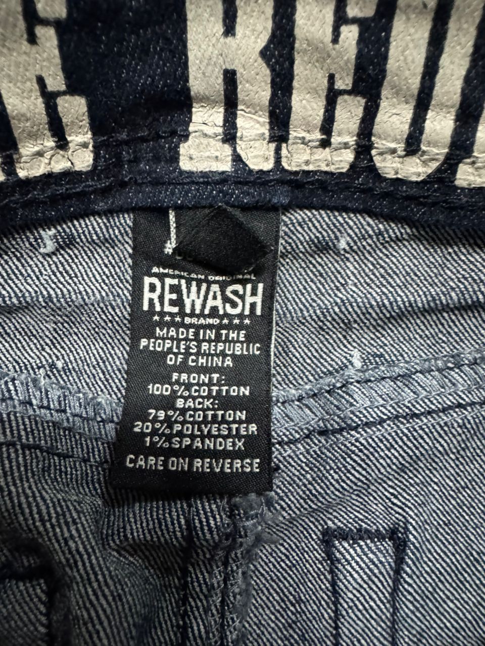 Tornado Mart VINTAGE 2000s REUNION REWASH DISTRESSED RIPPED BELL BOTTOM Size US 27 - 12 Thumbnail