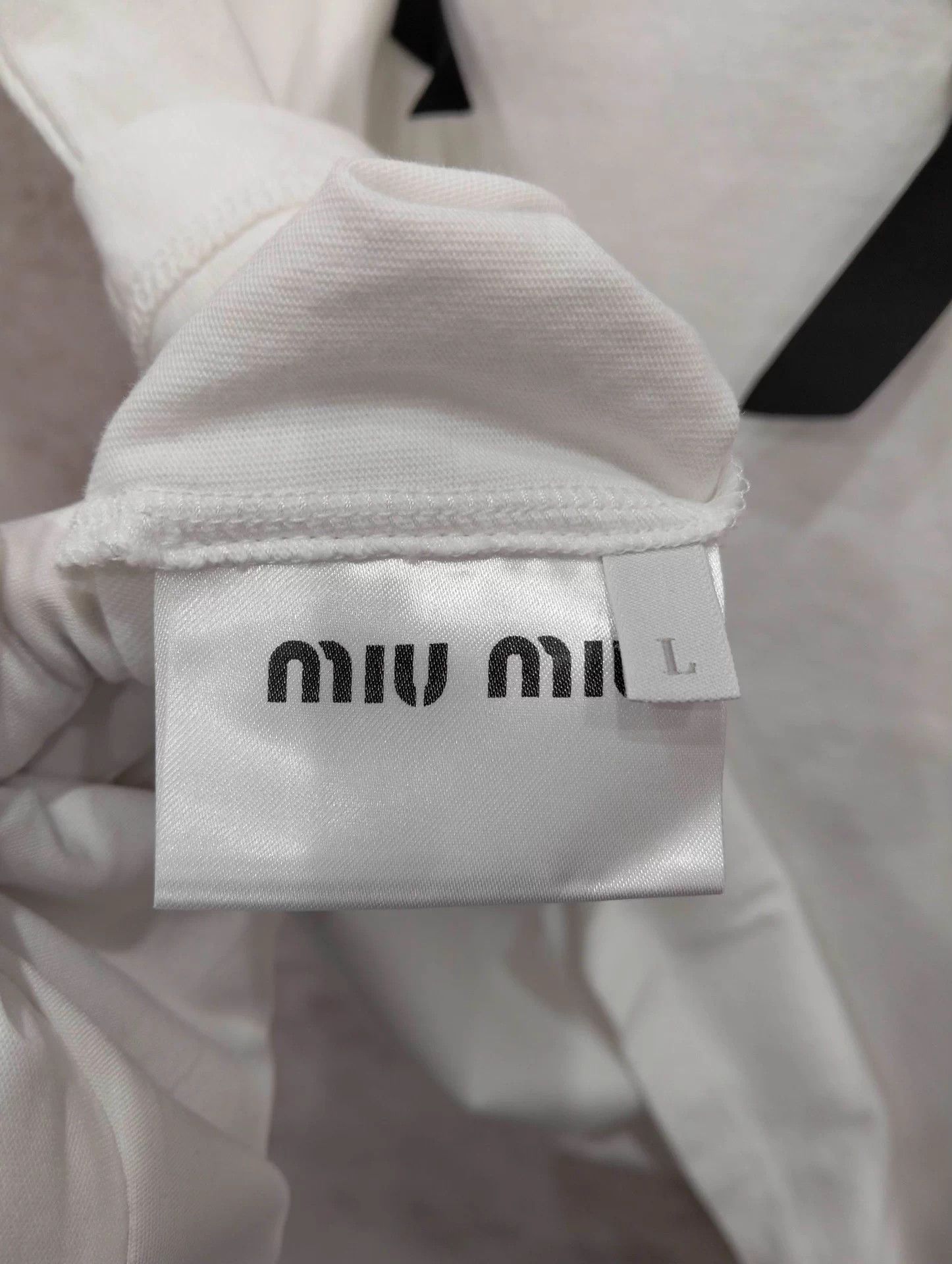 Miu Miu Miu Miu L T-shirt Size L / US 10 / IT 46 - 5 Thumbnail