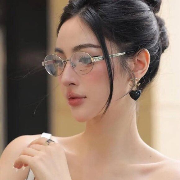 Saint Laurent Paris 🕶️ New Saint Laurent SL692 OPT 001 Eyeglasses - Silver Size ONE SIZE - 4 Thumbnail