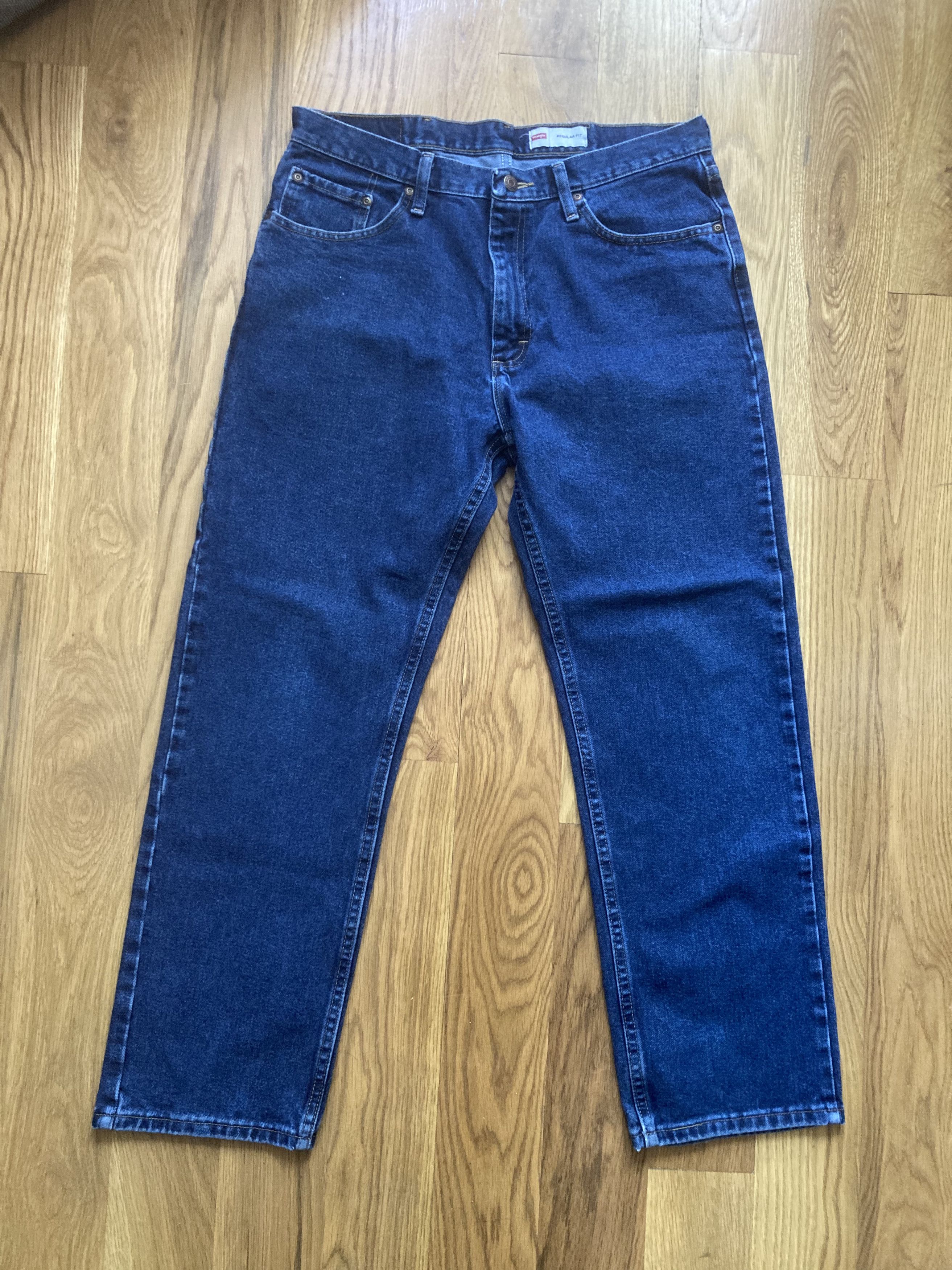 Wrangler Vintage Wrangler Blue Jeans Size 34x29 Size US 34 / EU 50 - 1 Thumbnail