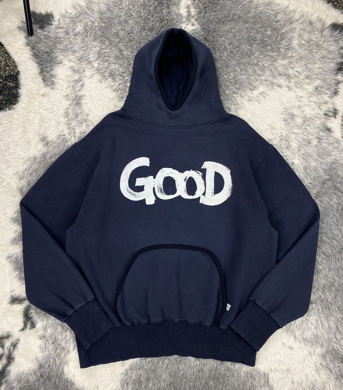 GOODENOUGH 🔥Vintage RARE 2001 Good Enough by Hiroshi Fujiwara Hooded Size US XL / EU 56 / 4 - 1 Thumbnail