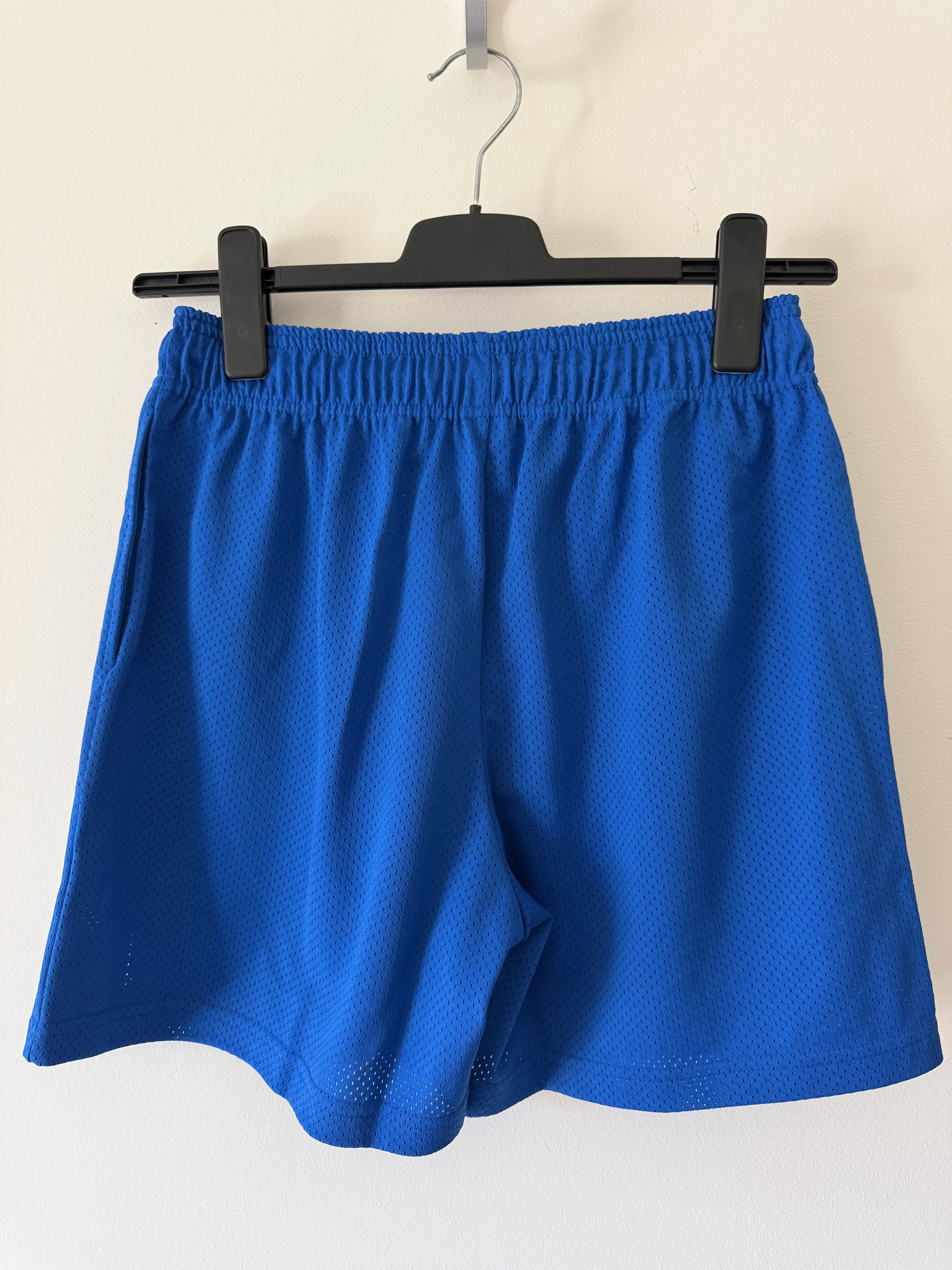 Eric Emanuel × MLB Eric Emanuel EE Basic Atlanta Braves Shorts in Blue Size US 32 / EU 48 - 4 Thumbnail
