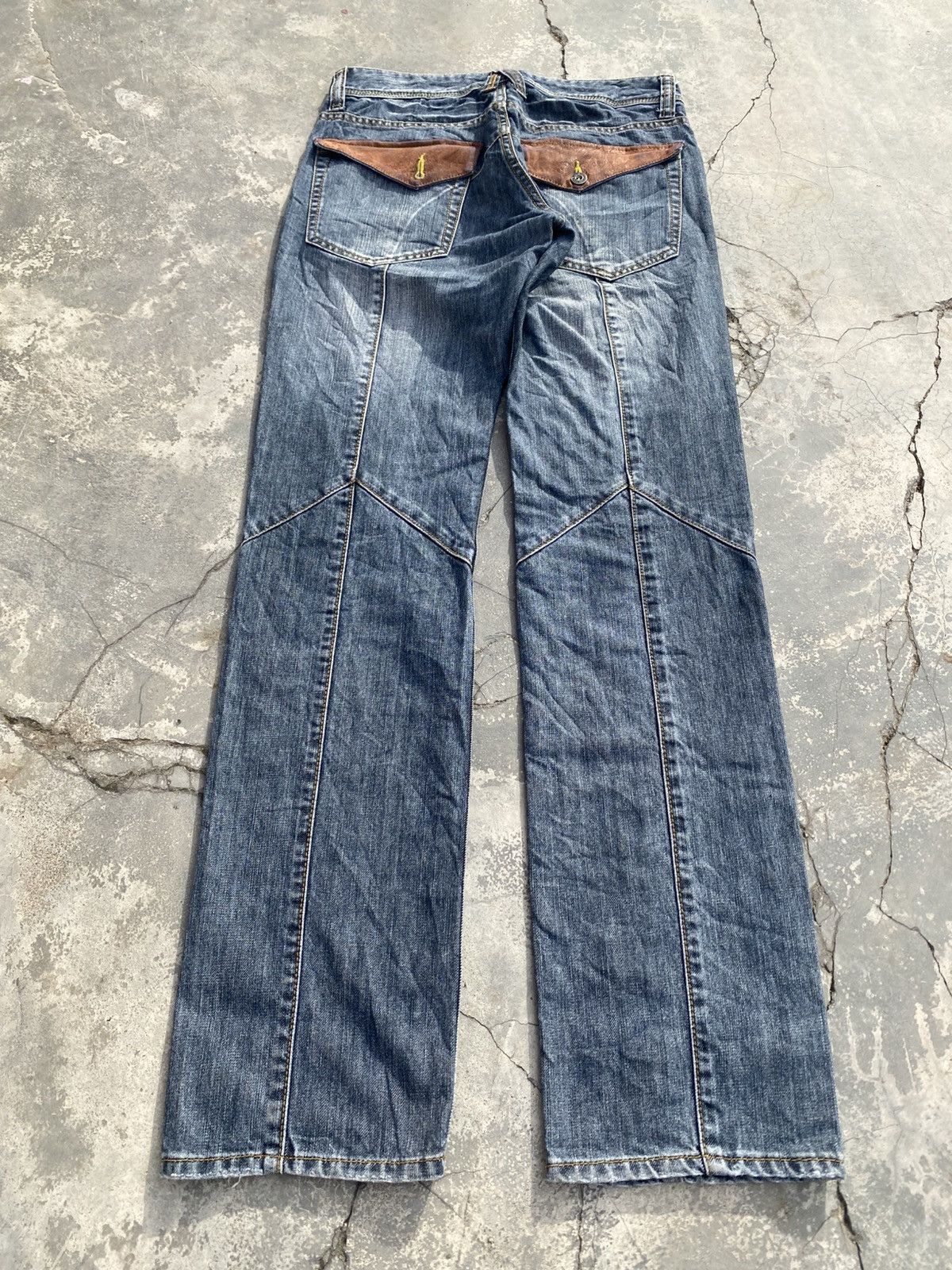 Japanese Brand ICCA Seams Jeans TORNADO MART KAPITAL Size US 30 / EU 46 - 5 Thumbnail