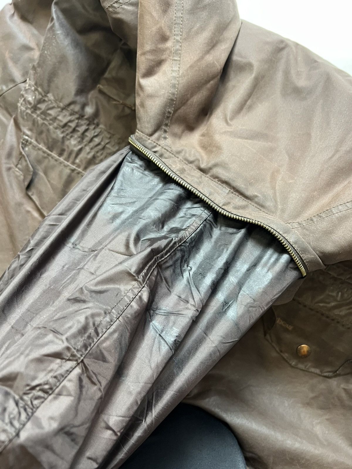 Barbour Barbour Brown Waxed Jacket Sapper Vintage Size US XL / EU 56 / 4 - 6 Thumbnail