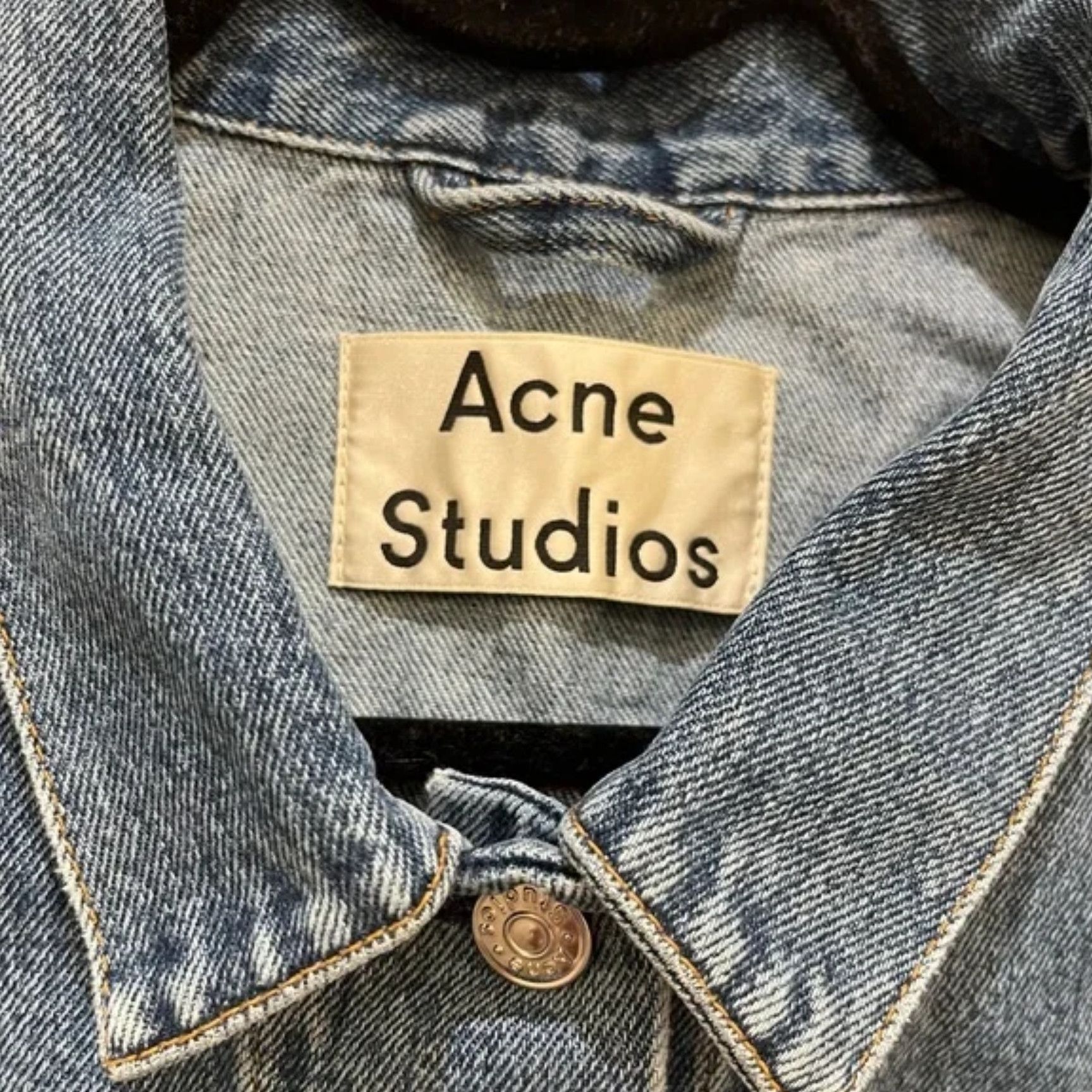 Acne Studios Top Mid Vintage Denim Jacket Size S / US 4 / IT 40 - 3 Thumbnail