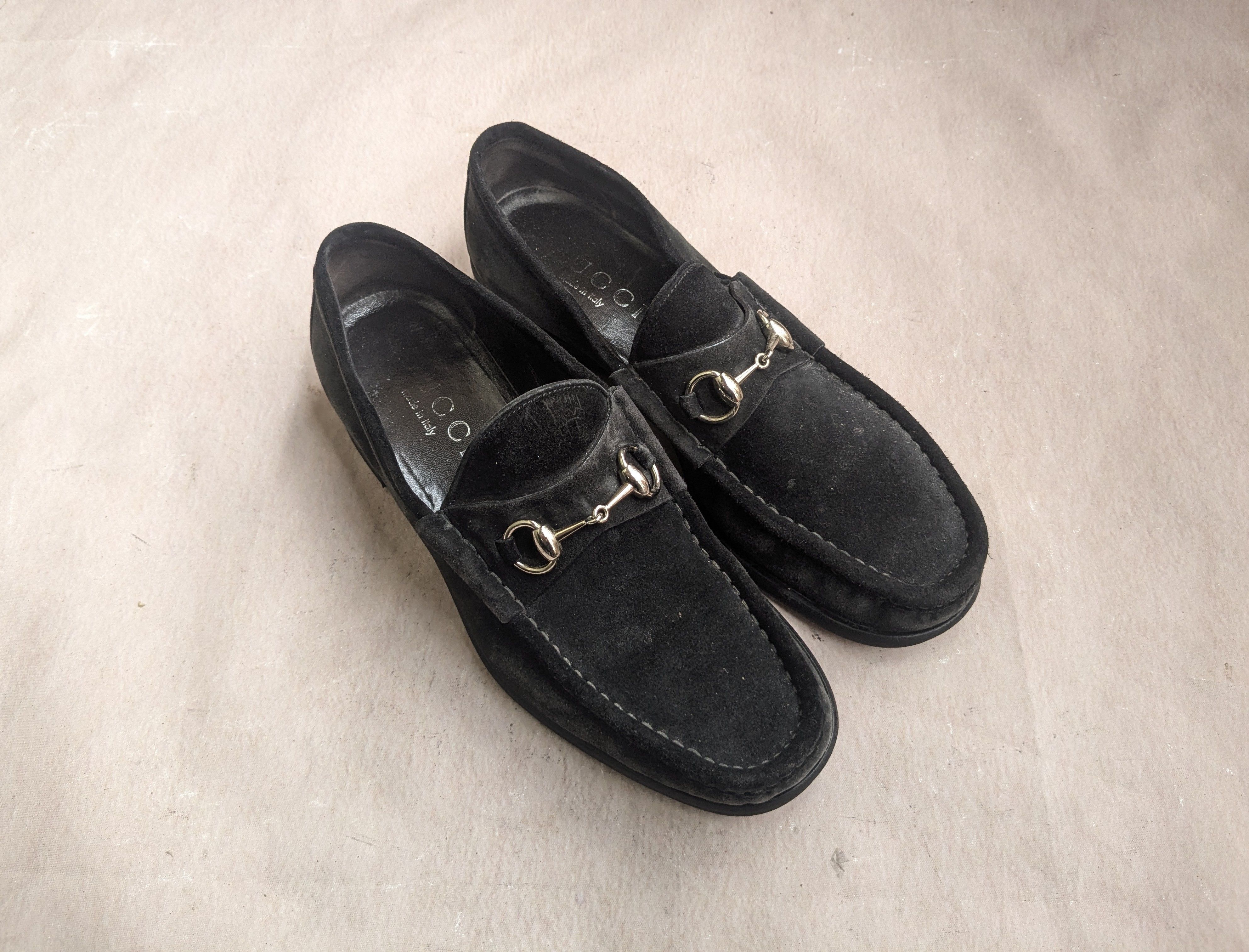 Gucci × Tom Ford × Vintage Gucci Horsebit Loafers Black Leather Size 9.5 Italy Slip On Size US 9.5 / EU 42-43 - 1 Thumbnail