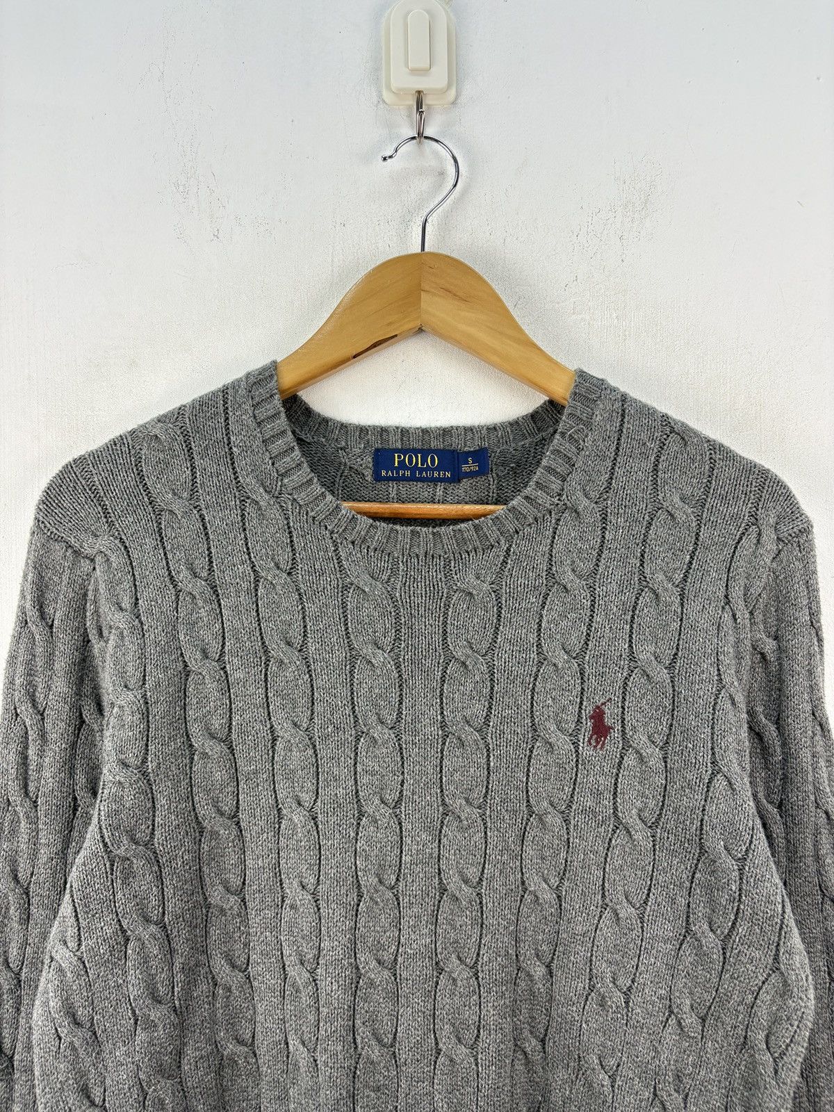 Ralph Lauren Polo Ralph Lauren Knitwear Sweater Cable Knit Jumper Size US S / EU 44-46 / 1 - 2 Thumbnail