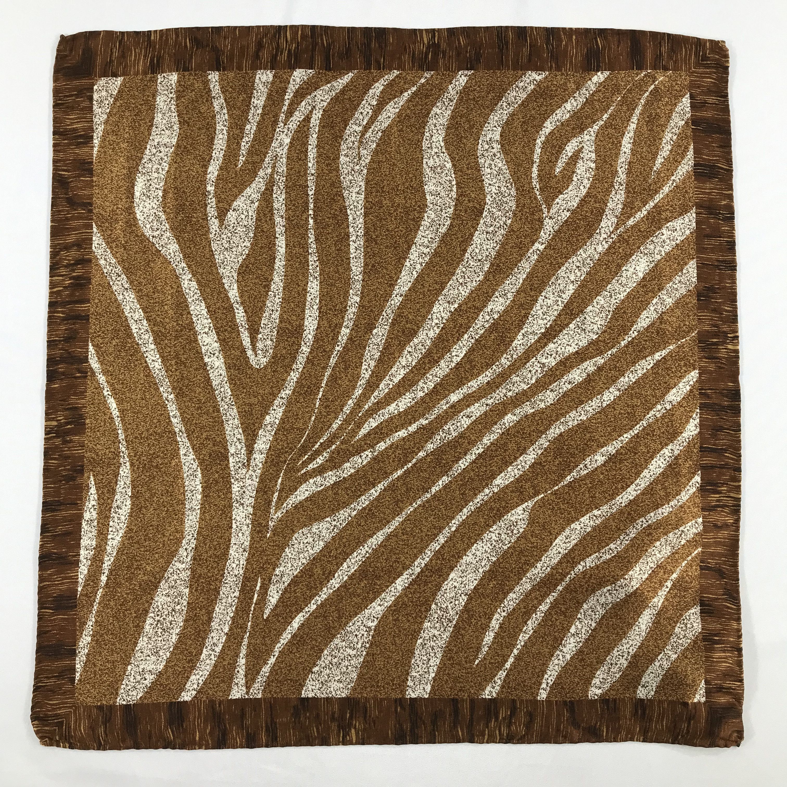 Harrods × Vintage Harrods Bandana / Handkerchief / Neckerchief - S2177 Size ONE SIZE - 1 Thumbnail