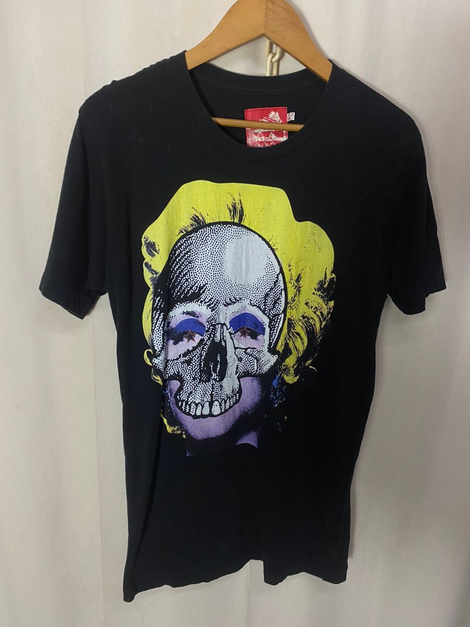 Japanese Brand Skull Madonna printed tshirt by keikiii Size US M / EU 48-50 / 2 - 3 Thumbnail