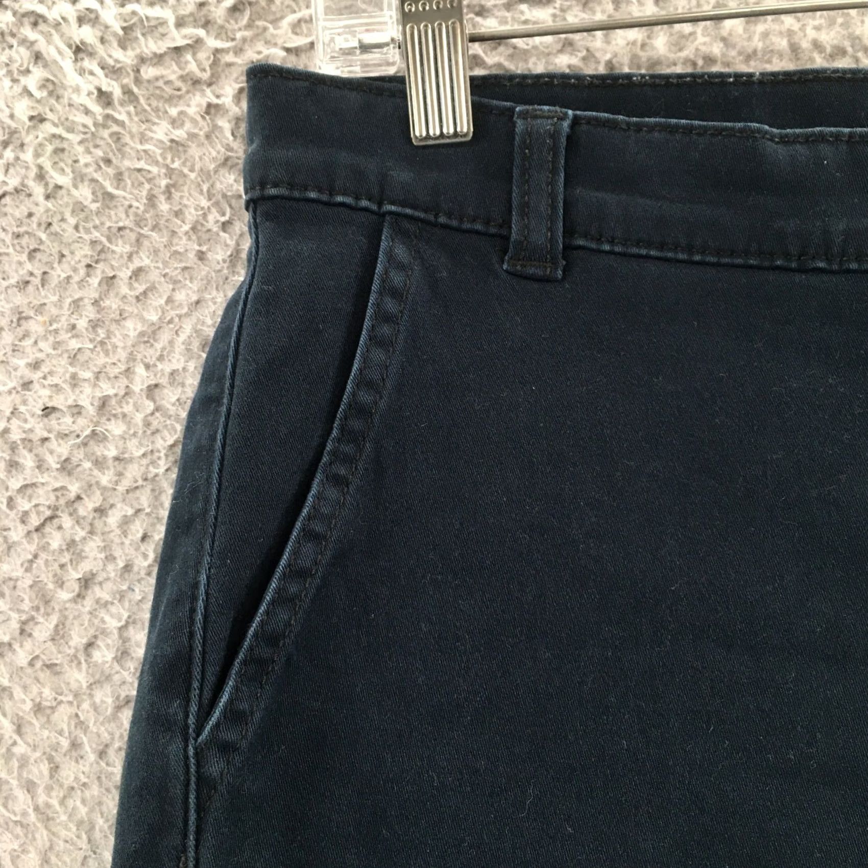 Banana Republic Banana Republic Utility Skinny Pants Womens 8 Black Cotton Blend Pants Women's Reg Skinny Casual Modern Mens/Girls/Womens (adjust as applicable) Size 30" / US 8 / IT 44 - 4 Thumbnail
