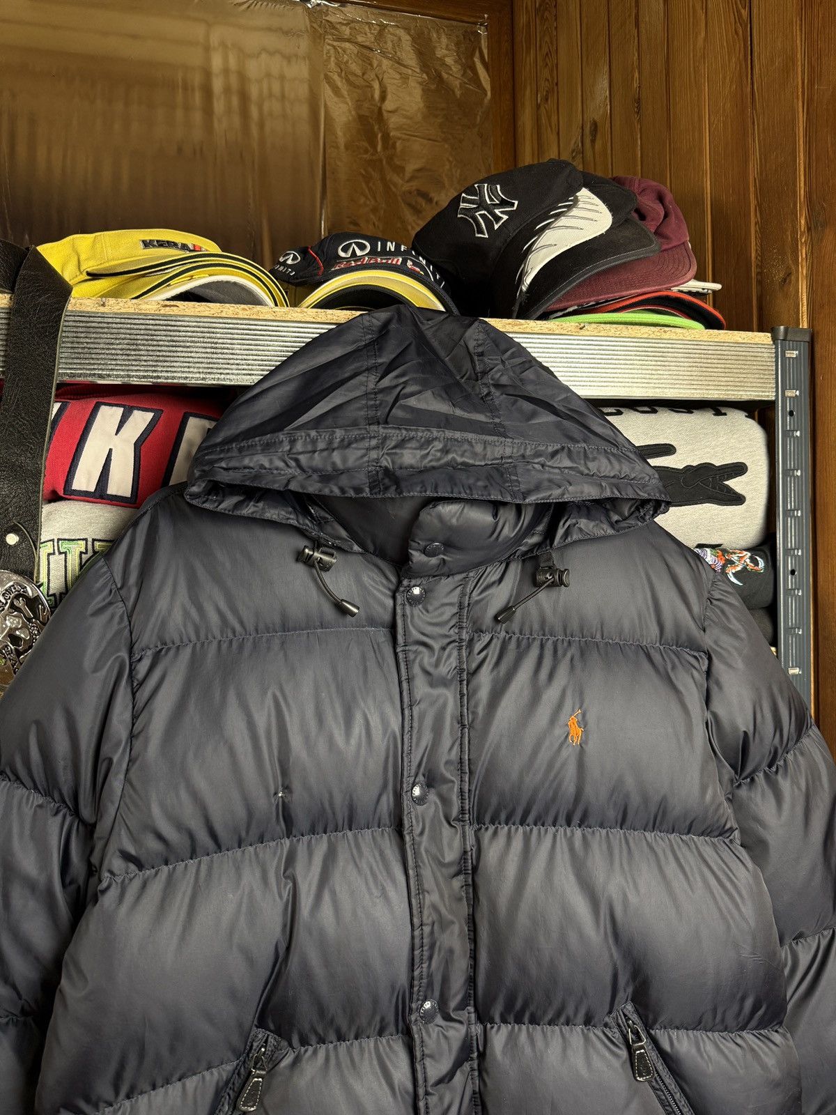 Polo Ralph Lauren CRAZY 00s POLO RALPH LAUREN VINTAGE PUFFER Size US L / EU 52-54 / 3 - 3 Thumbnail