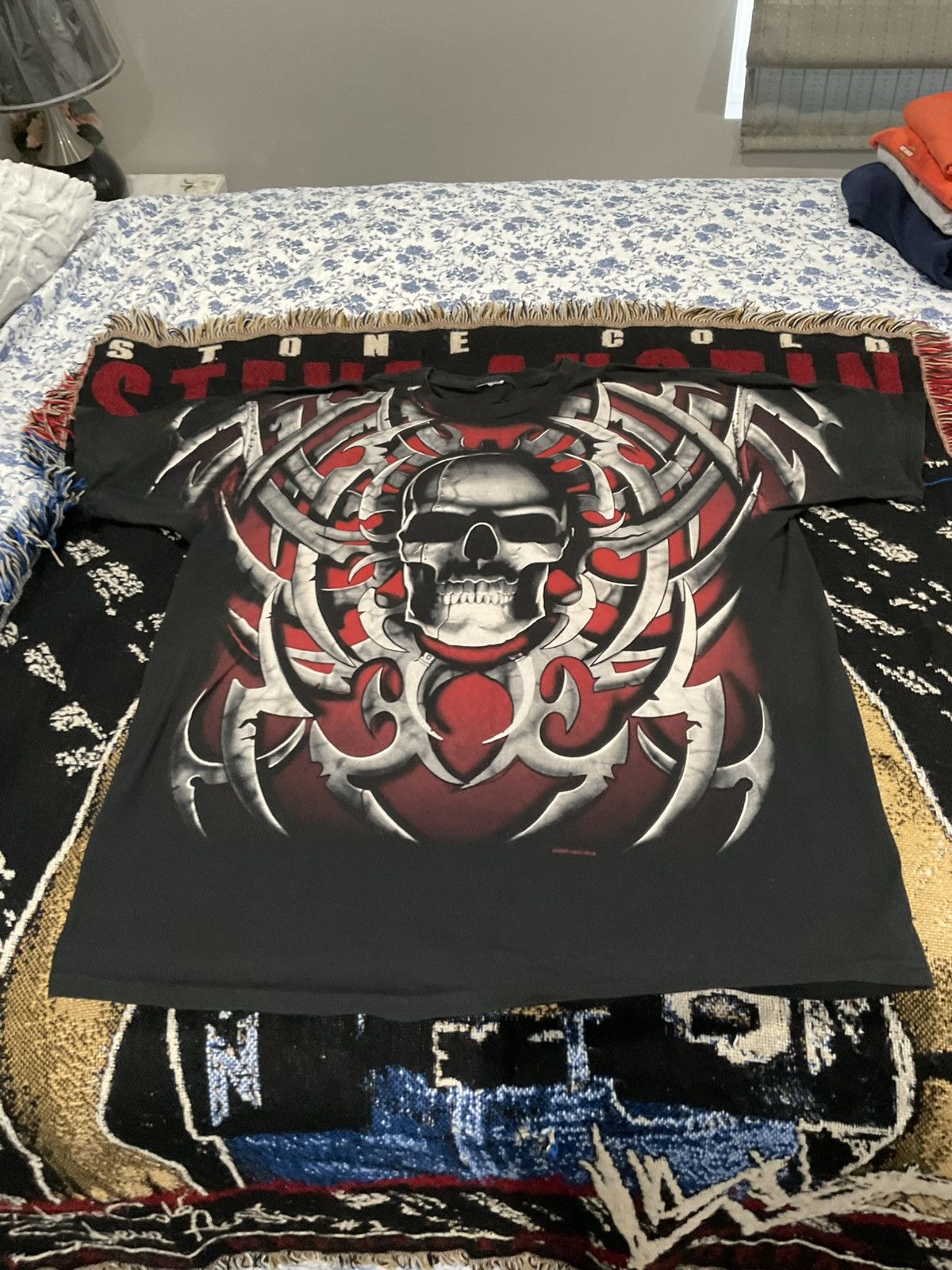Liquid Blue Vintage liquid blue shirt 1998 skull shirt Size US XXL / EU 58 / 5 - 1 Thumbnail