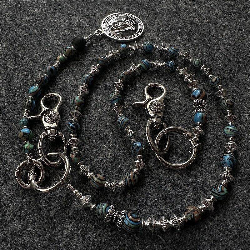 Jean × Vintage Punk Turquoise Jean Chain Size ONE SIZE - 1 Thumbnail