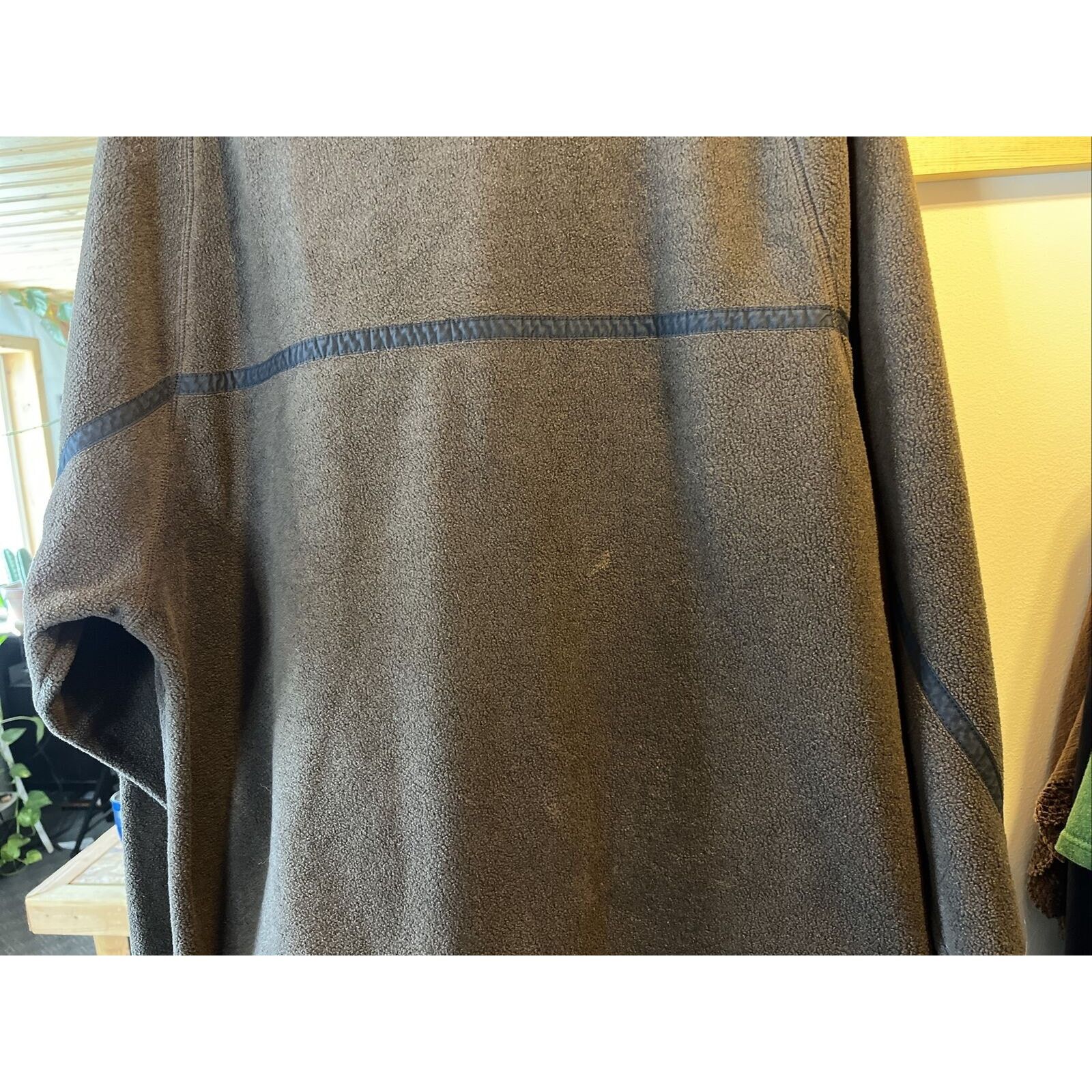 Old Navy Old Navy Men’s XXL Brown LS 1/4 Zip Polyester Fleece Jacket Size US XXL / EU 58 / 5 - 19 Thumbnail