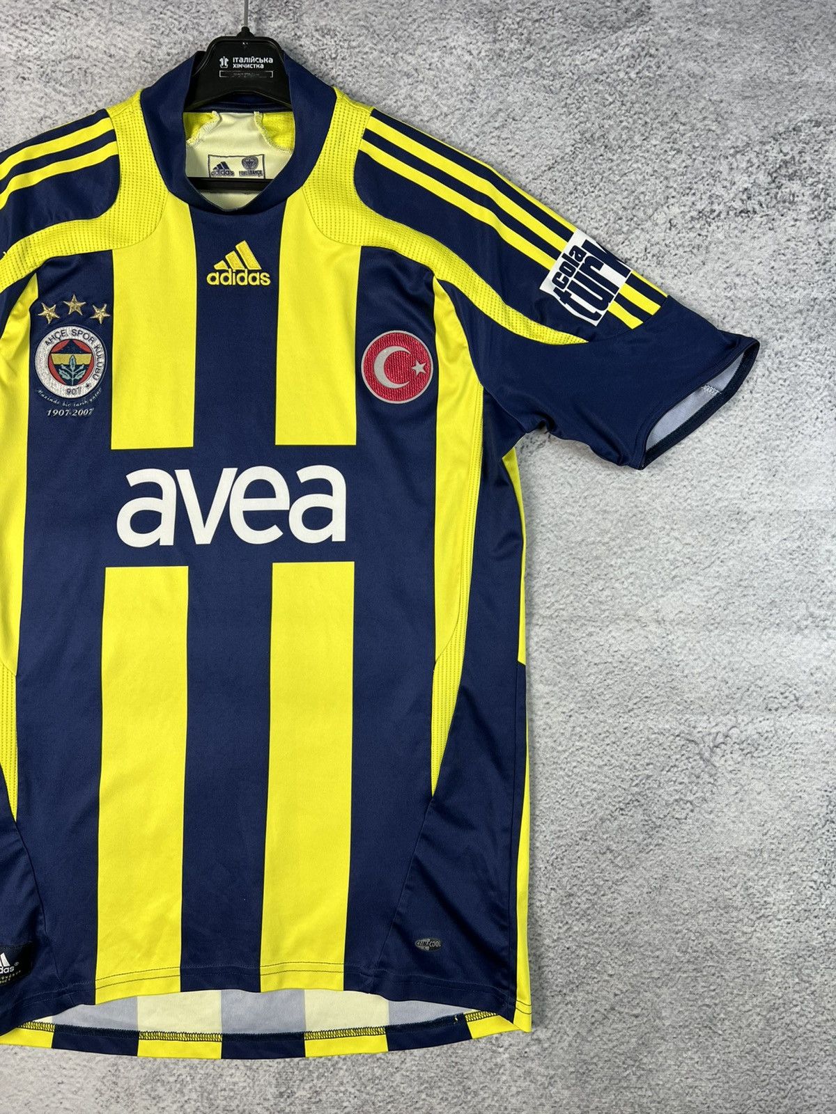 Adidas × Vintage Adidas Vintage Soccer Jersey fenerbahce Size US S / EU 44-46 / 1 - 4 Thumbnail