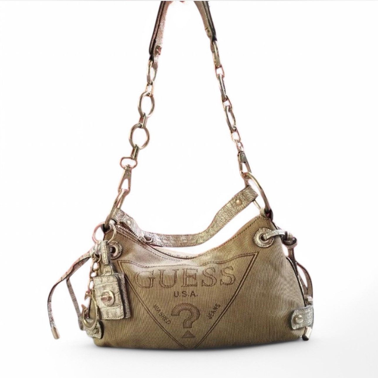 Guess Vintage Guess big USA logo baguette bag Size ONE SIZE - 2 Thumbnail