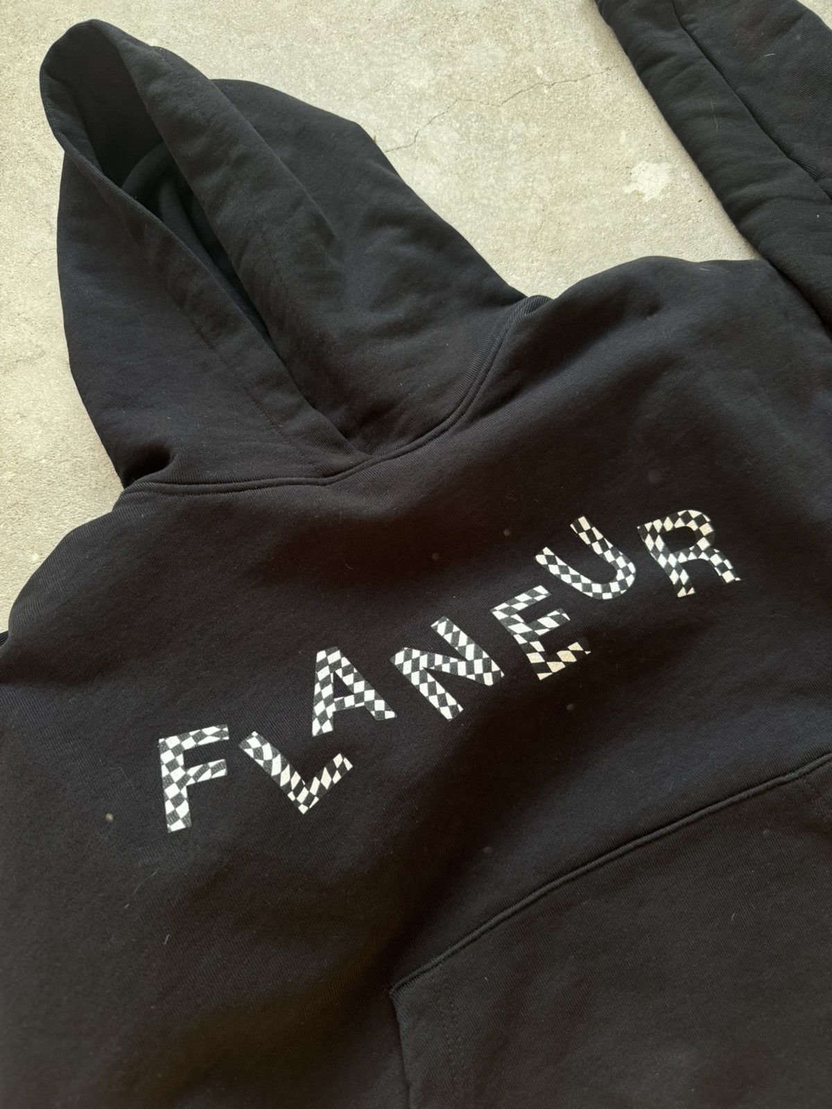 Other Designer Flanuer Homme Black Hoodie Size XL Size US L / EU 52-54 / 3 - 4 Thumbnail