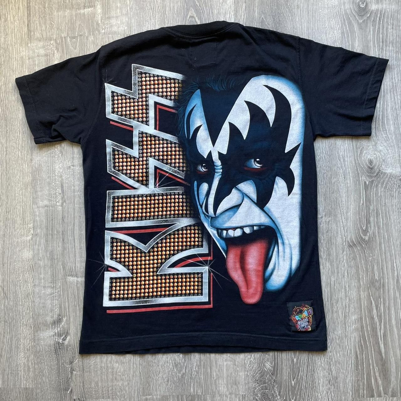 Band Tees × Vintage Vintage Y2K Retro KISS All Over Print Graphic Tee Size US M / EU 48-50 / 2 - 2 Thumbnail