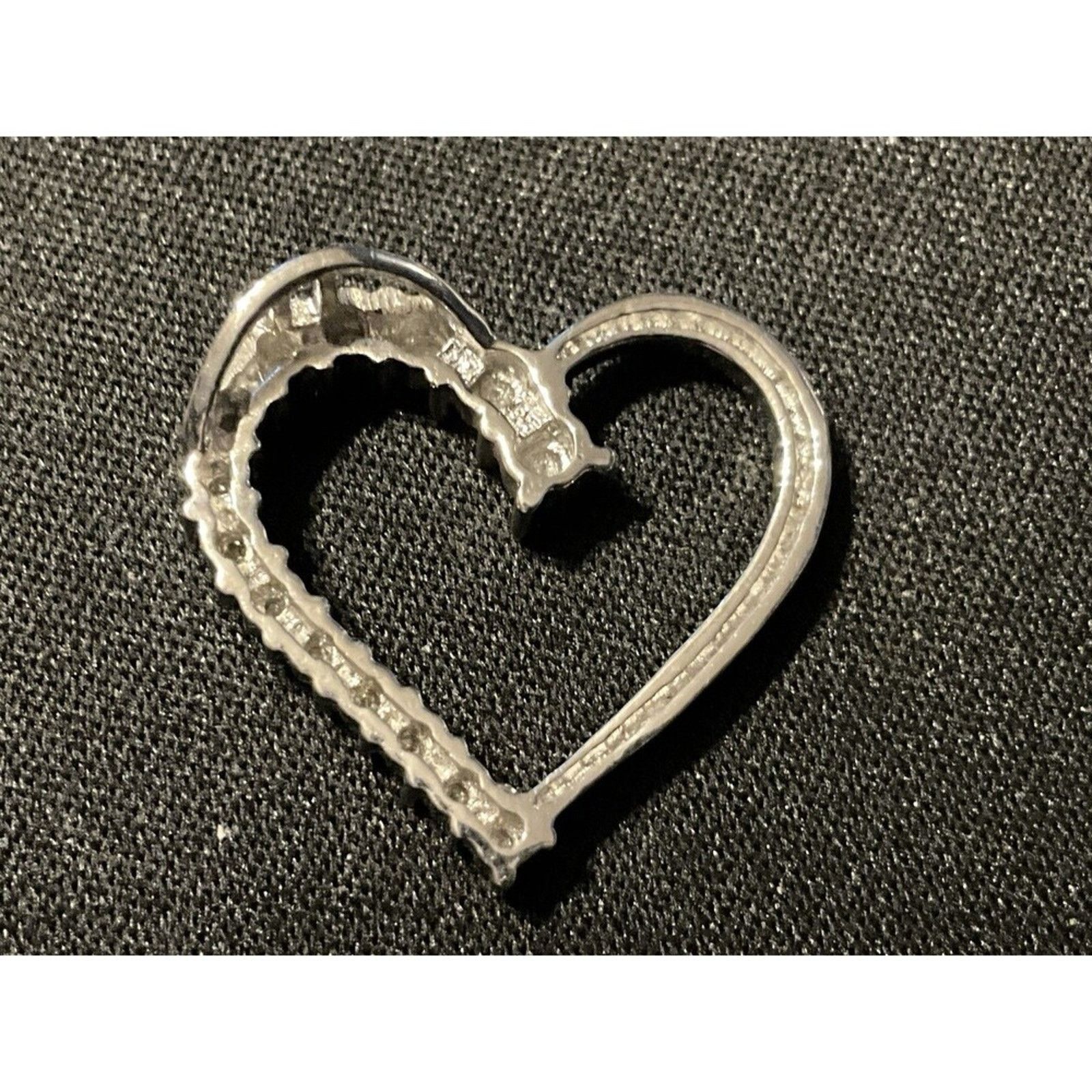 Other 925 Silver Vintage Genuine Diamond Pendant Size ONE SIZE - 4 Thumbnail