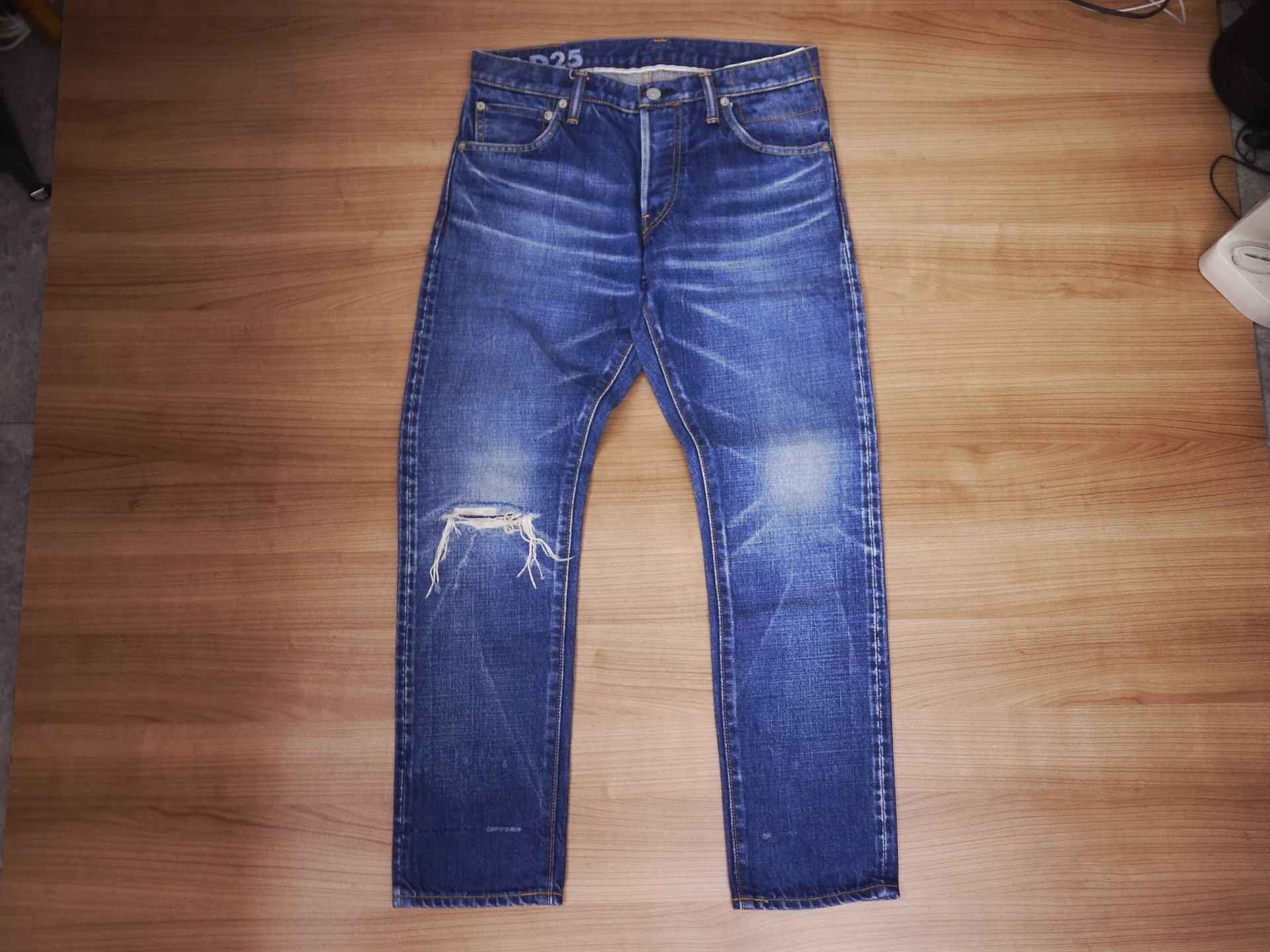 Visvim visvim social sculpture d25 jeans Size US 32 / EU 48 - 1 Thumbnail
