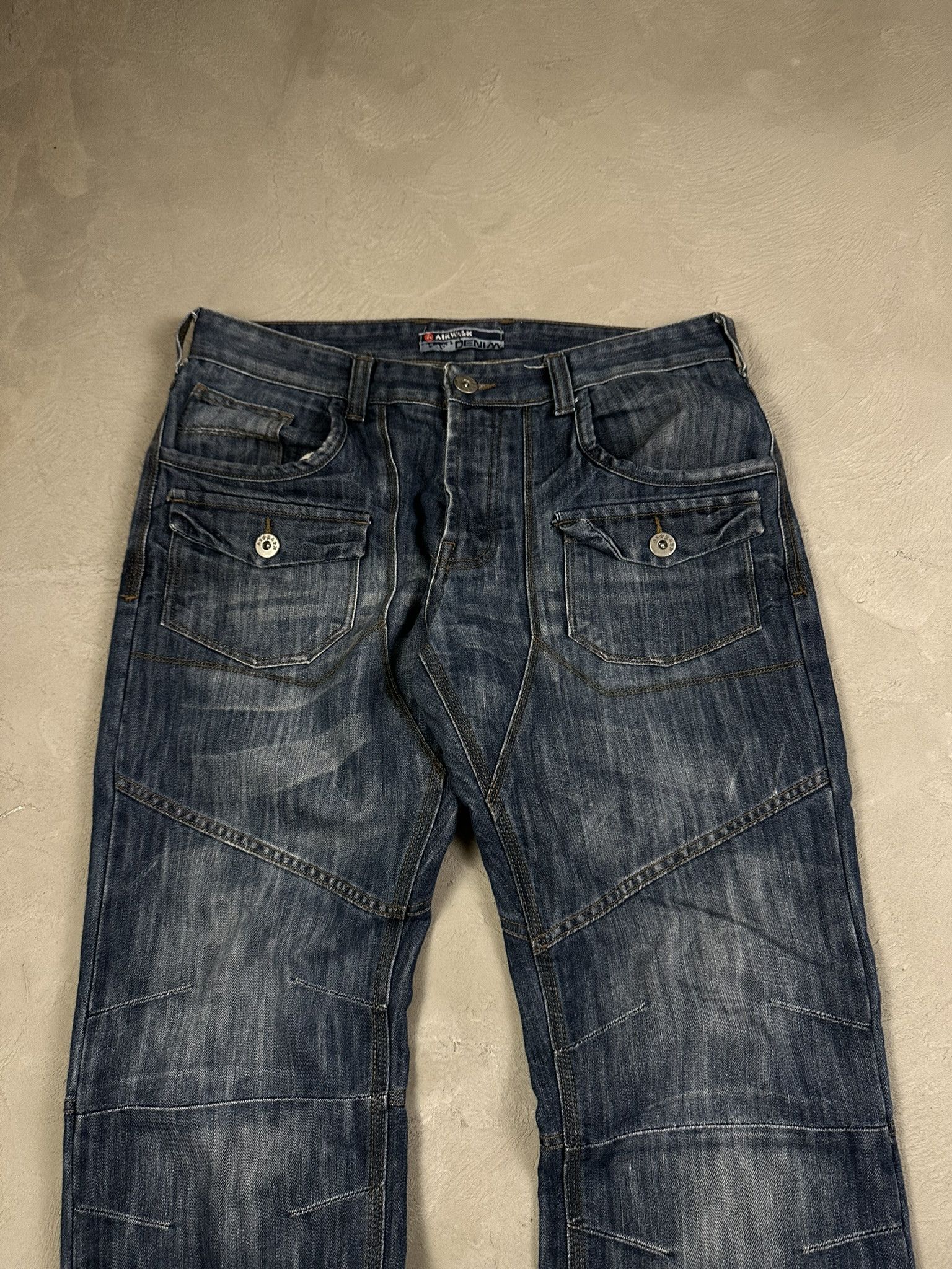 Airwalk Vintage Y2k Airwalk Oversized Hiphop Rap Faded Pants 00s Size US 34 / EU 50 - 3 Thumbnail