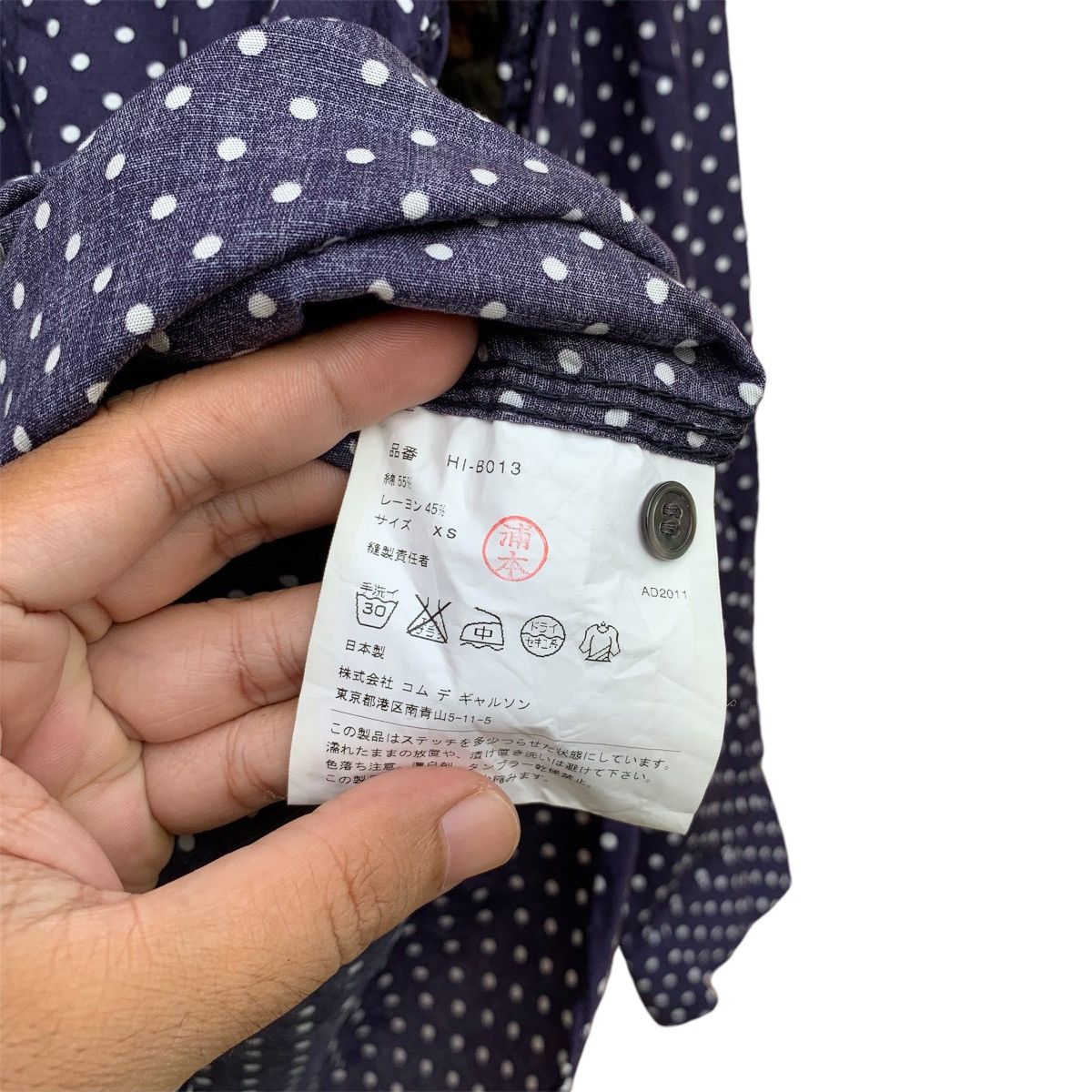 Comme des Garcons Vintage Comme des garcons homme shirts Size US M / EU 48-50 / 2 - 5 Thumbnail