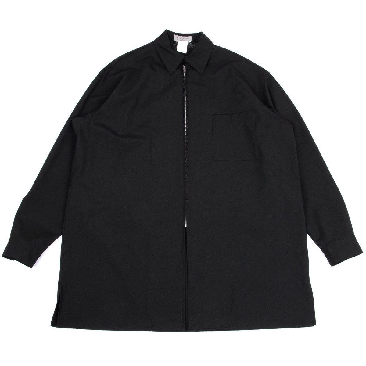 Yohji Yamamoto Yohji Yamamoto Pour Homme AW97 Zipper Wool Shirt Jacket Size US M / EU 48-50 / 2 - 3 Thumbnail