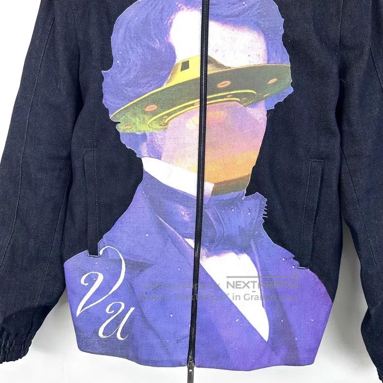 Valentino Valentino Co-branded graphic print denim jacket Size US S / EU 44-46 / 1 - 6 Thumbnail