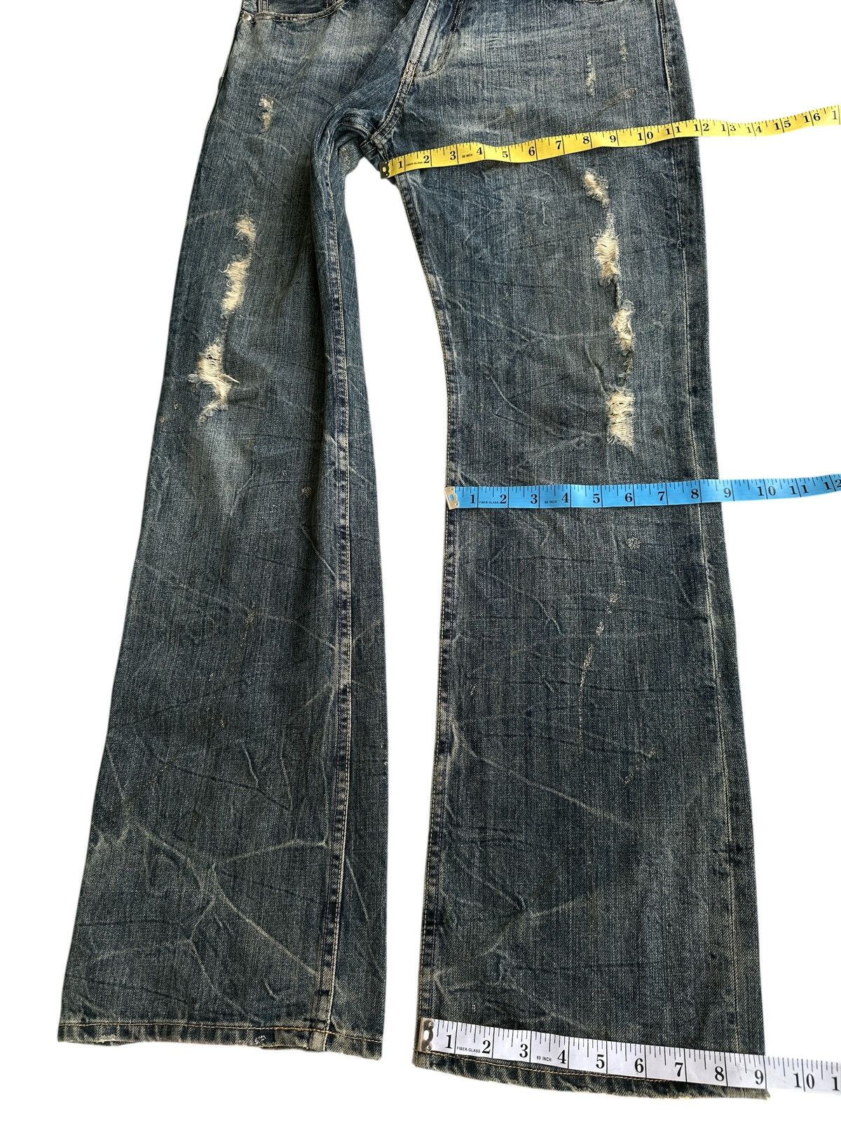 Kapital Flare Distress Unbrand Honeycomb 33x42 . Size US 33 - 5 Thumbnail