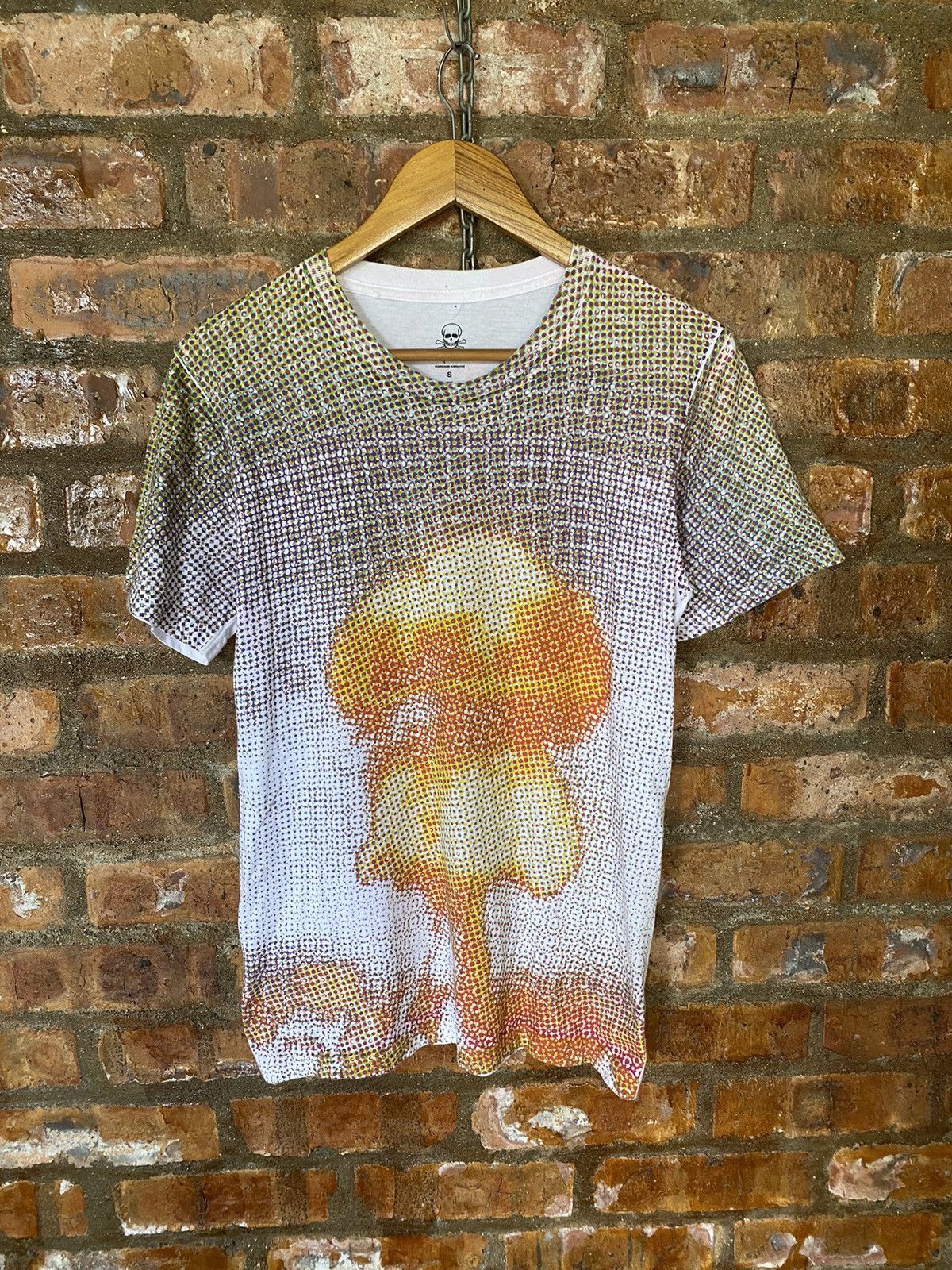 Japanese Brand × SSUR × Vintage Vtg SSUR polka dot psychedelic Atomic bom tee Size US S / EU 44-46 / 1 - 2 Thumbnail