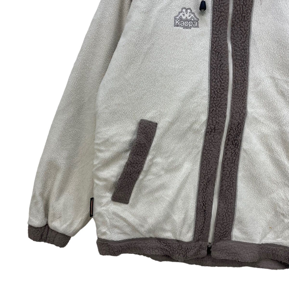Japanese Brand 📣Vintage Kappa Aerothermo Hooded Sherpa Jacket Size US M / EU 48-50 / 2 - 7 Thumbnail