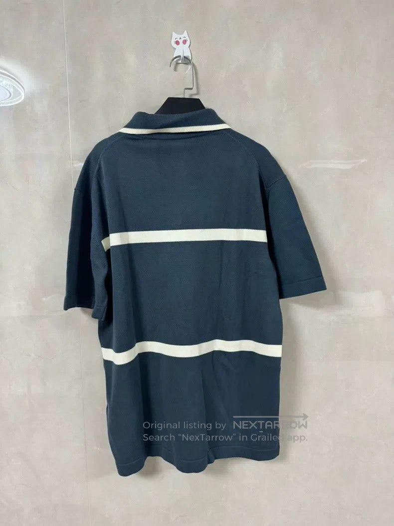 Louis Vuitton Louis Vuitton Dark green embroidered knit polo short sleev Size US L / EU 52-54 / 3 - 2 Thumbnail