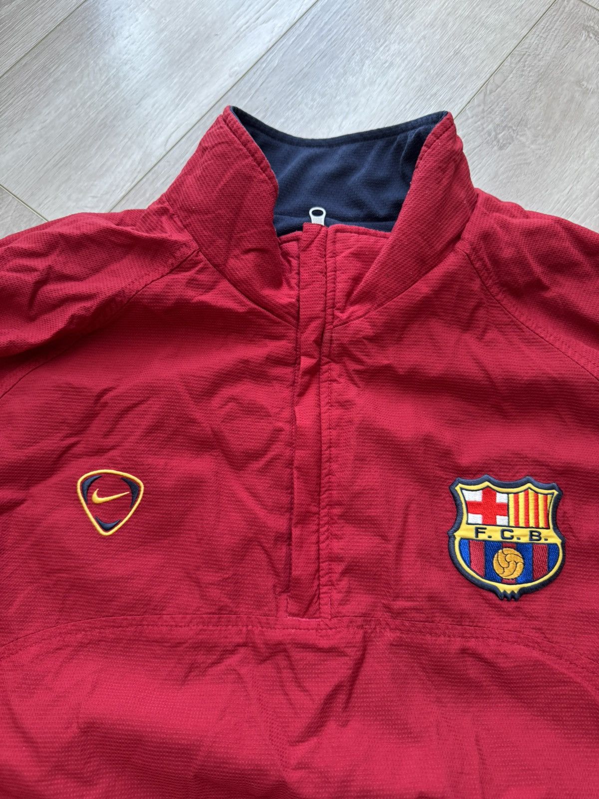 Other 2000-01 FC Barcelona Jacket reversible (Good) XL Size US XL / EU 56 / 4 - 10 Thumbnail