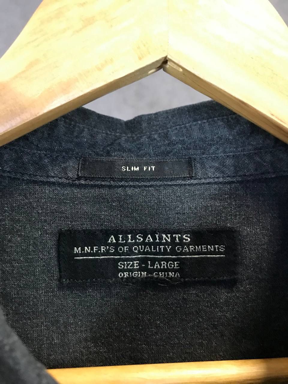 Allsaints Allsaints vintage shirt Size US L / EU 52-54 / 3 - 3 Thumbnail
