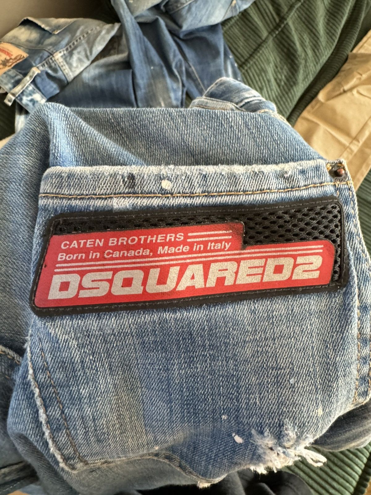 Designer × Dsquared2 Dsquared2 Denim Skater Jean Size US 34 / EU 50 - 4 Thumbnail