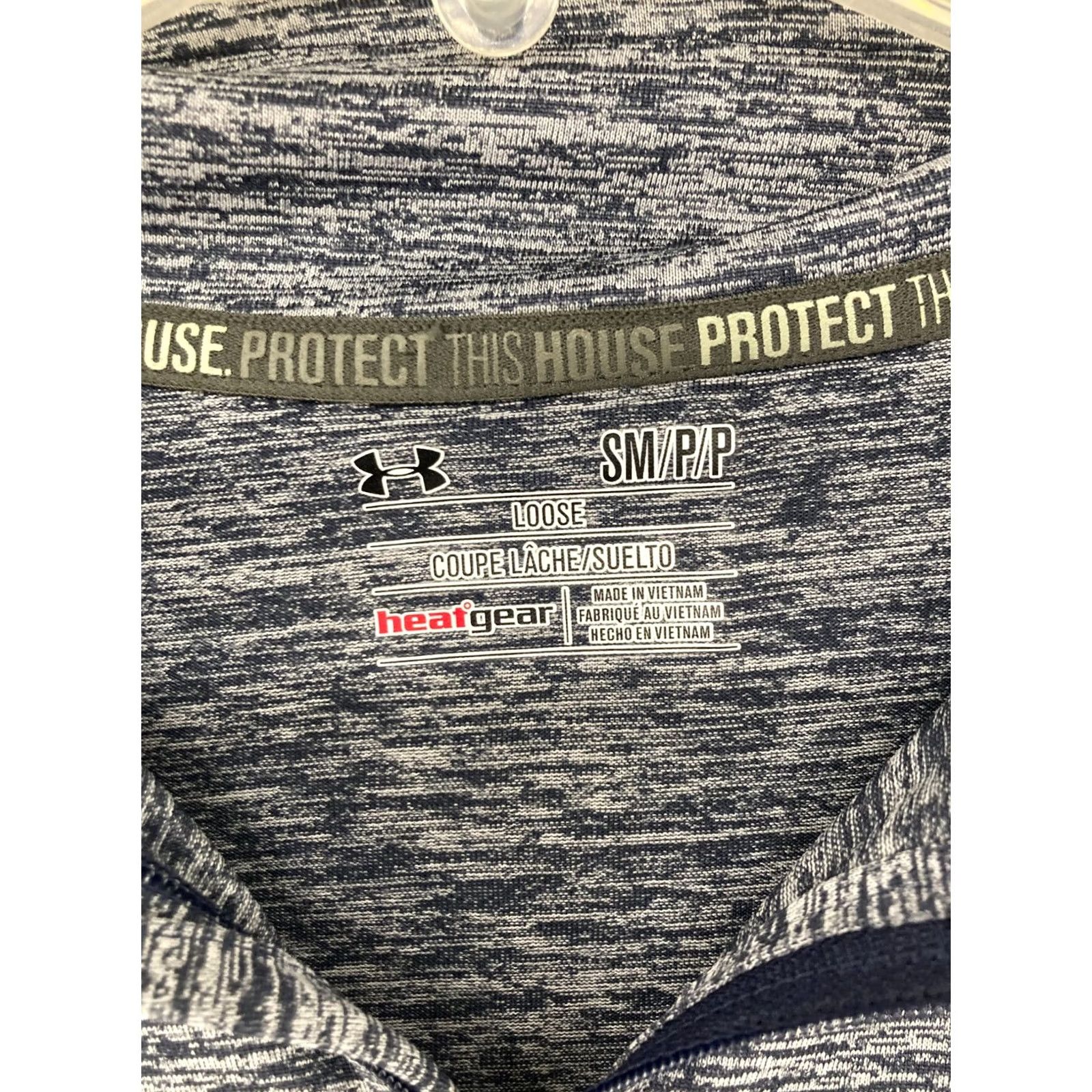 Under Armour Under Armour Mens Pullover 1/4 Zip Black HeatGear Athletic Shirt Size US S / EU 44-46 / 1 - 6 Thumbnail