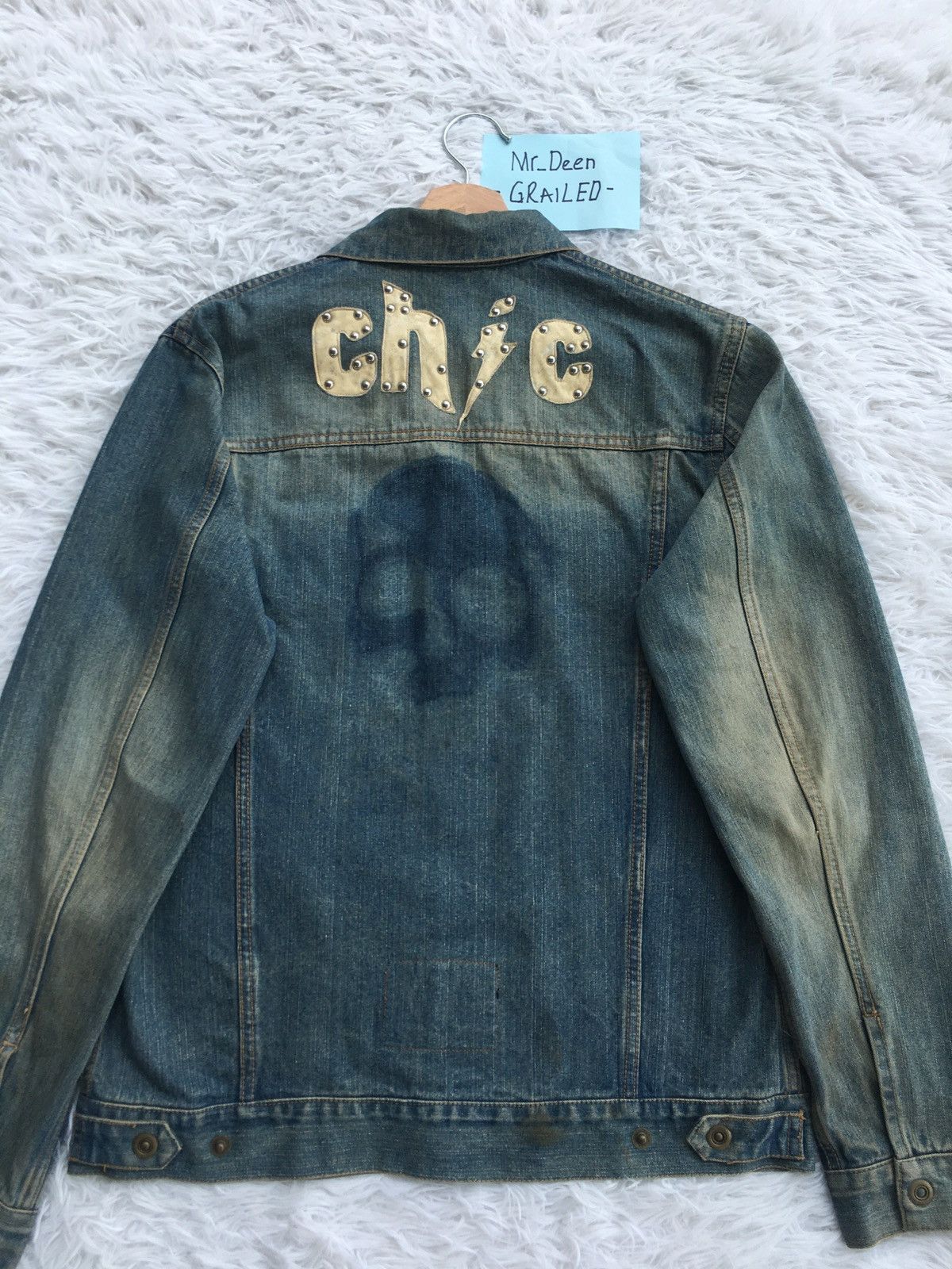 Japanese Brand Rare Vintage PPFM Denim Jacket Size US L / EU 52-54 / 3 - 7 Thumbnail