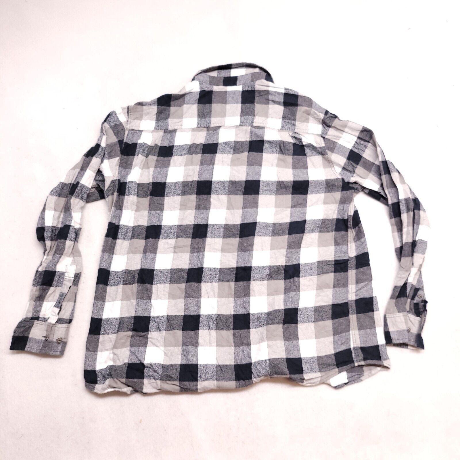 Weatherproof Weatherproof Gingham Flannel Shirt Mens Size XL White Size US XL / EU 56 / 4 - 5 Thumbnail